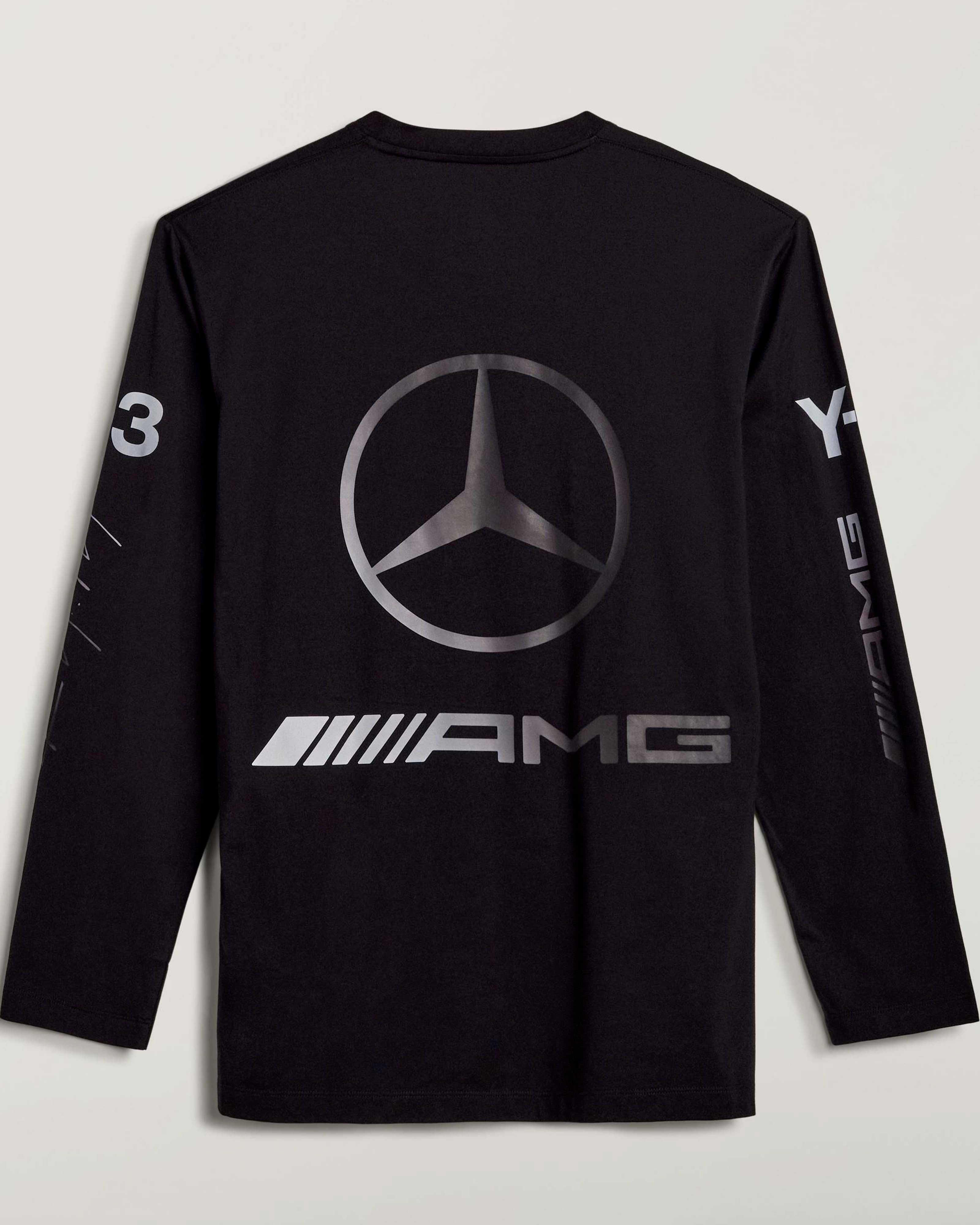 Y-3 Chaos Long-Sleeve T-shirt - Black | Mercedes-AMG PETRONAS F1