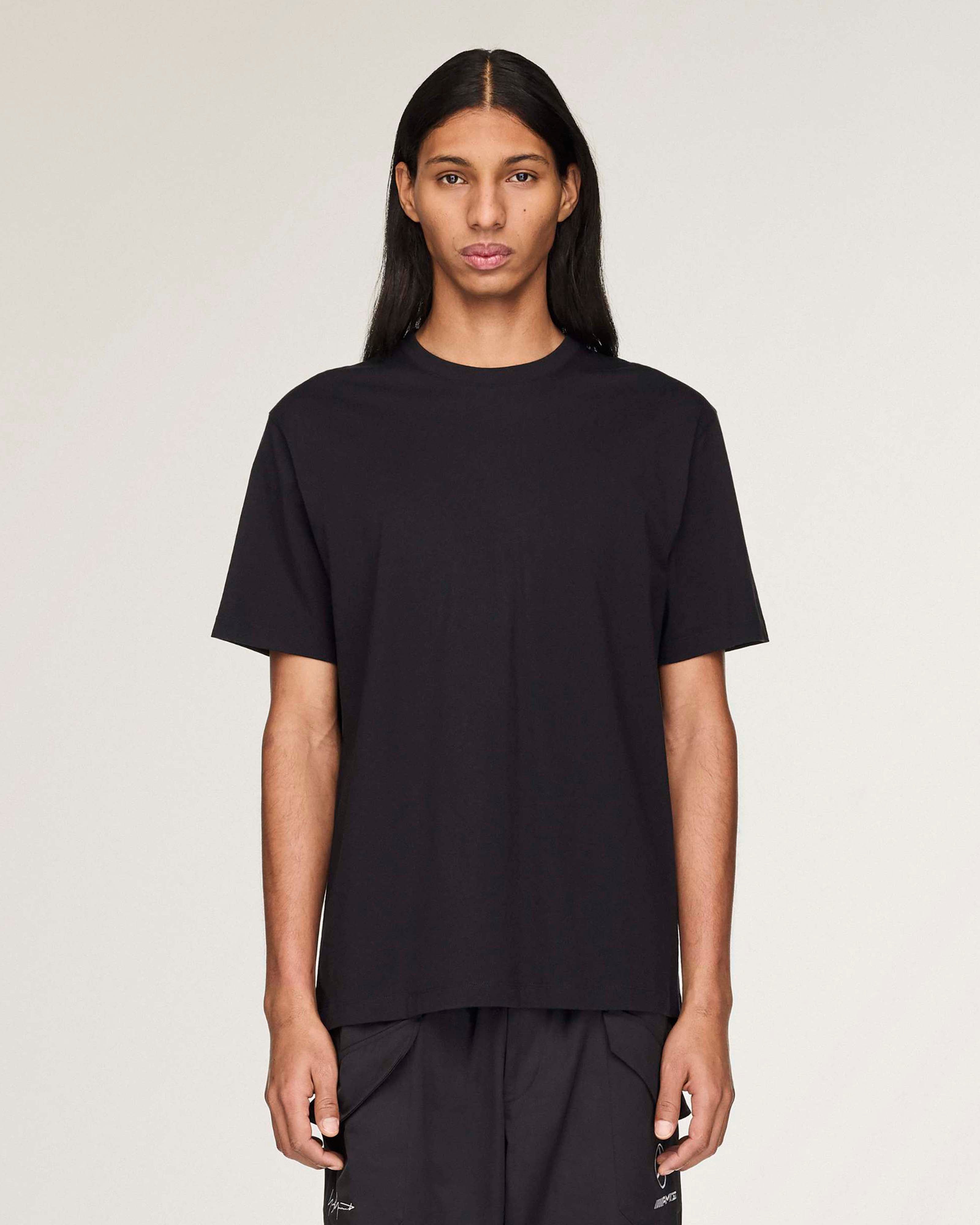 Y-3 Logo Short-Sleeve T-shirt - Black (2026) | Mercedes-AMG