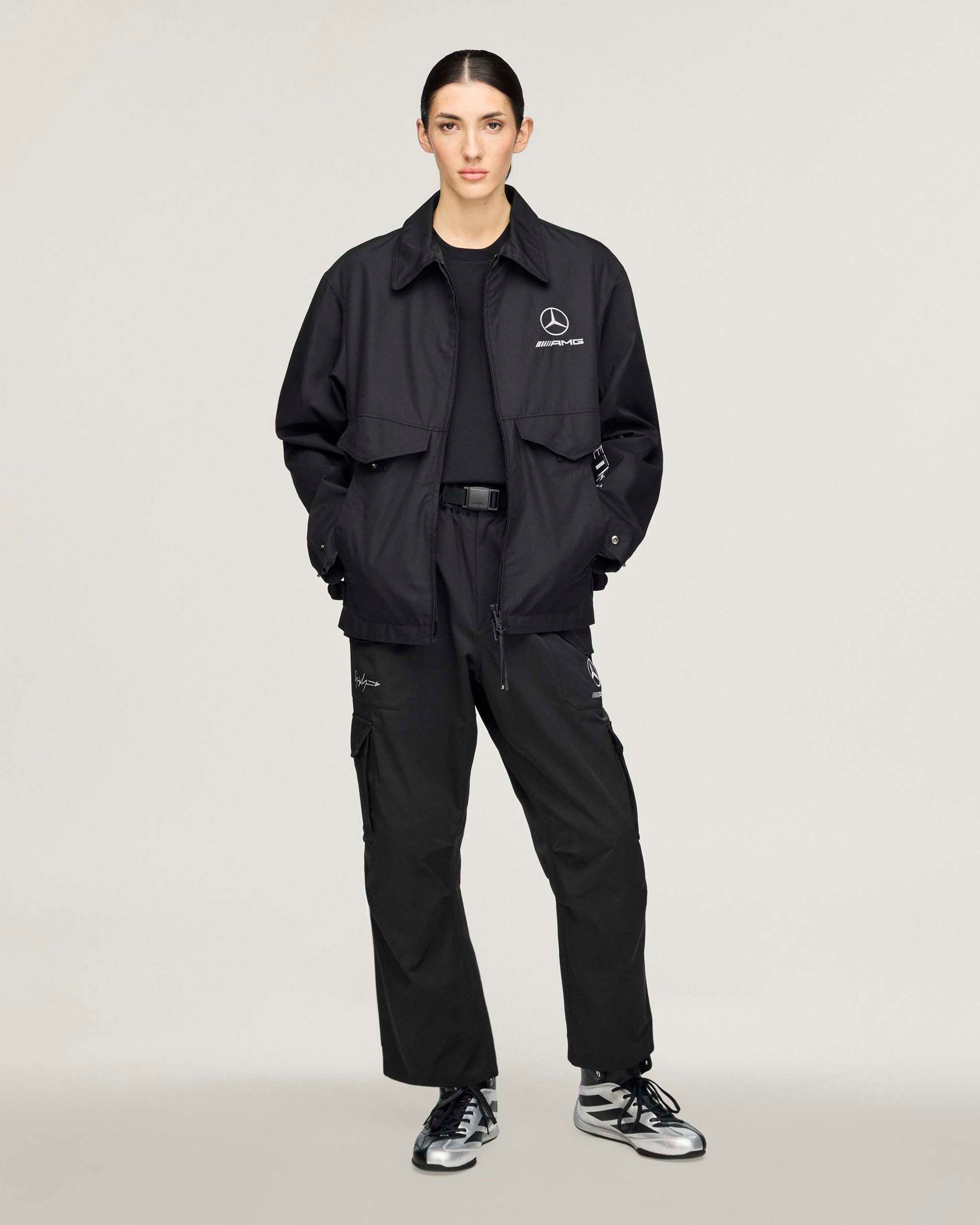 Y-3 Wolf Jacket - Black (2026) | Mercedes-AMG PETRONAS F1 Team x
