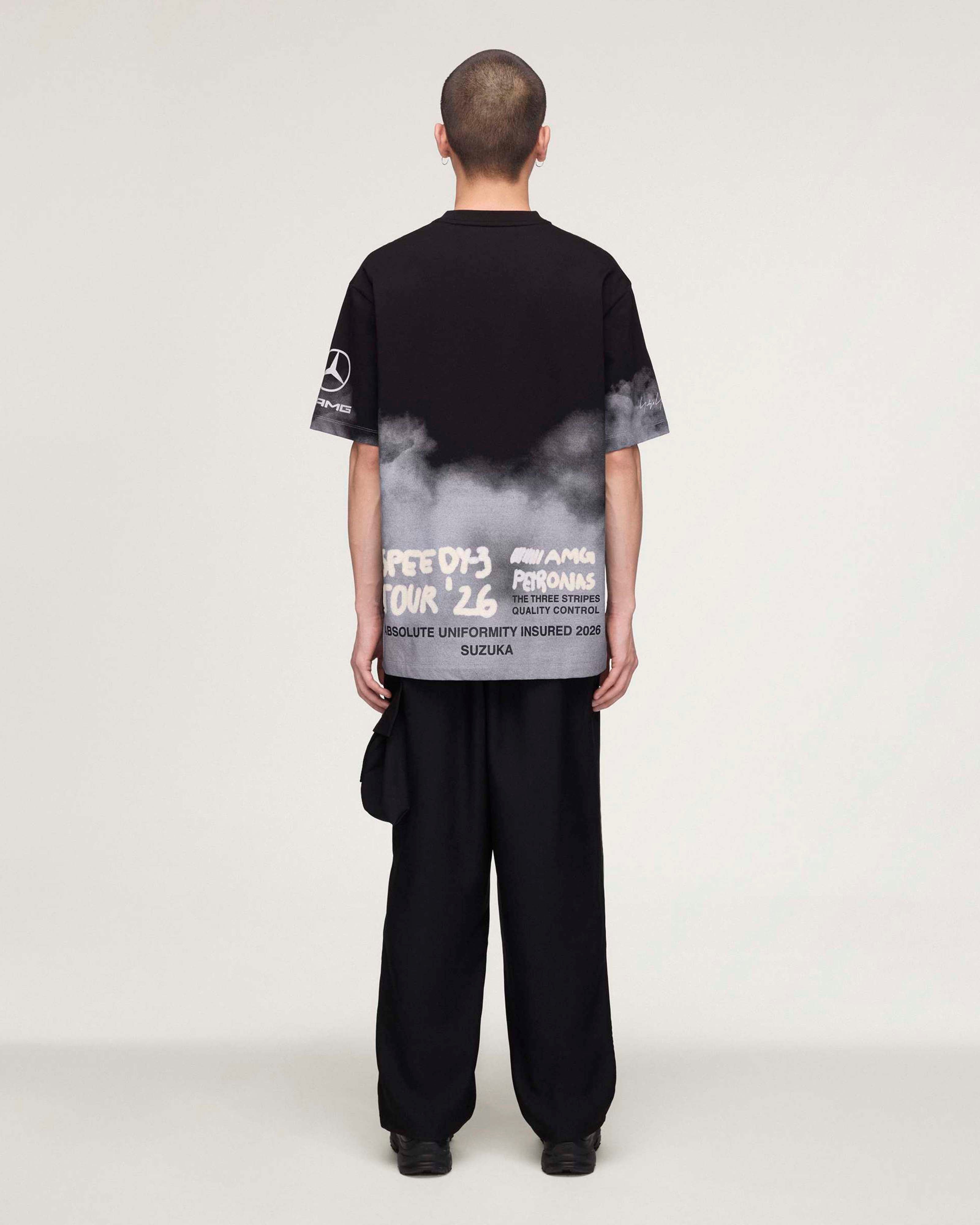 2026 Y-3 Tour T-shirt - Black | Mercedes-AMG PETRONAS F1 Team