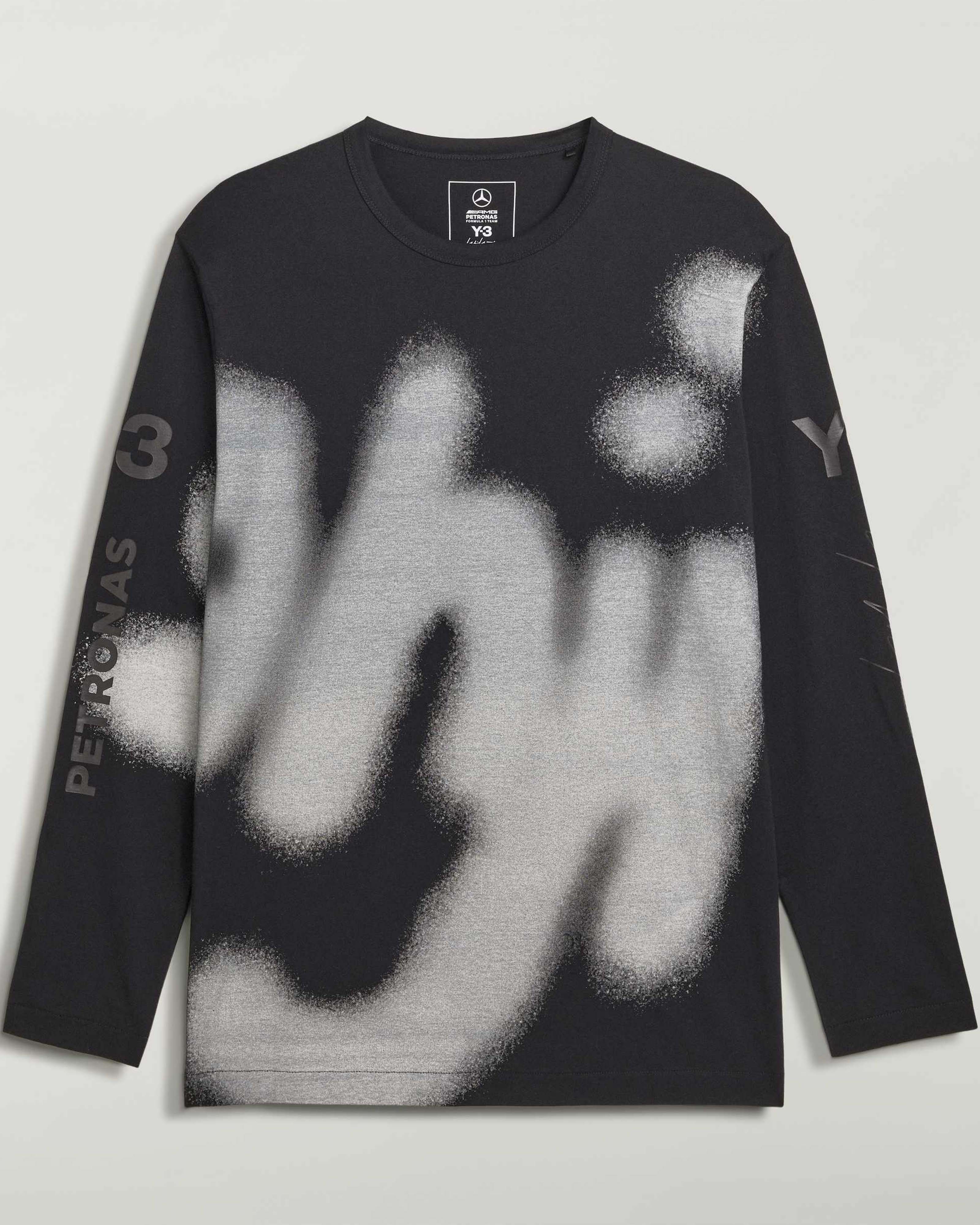 Y-3 Yohji Long-Sleeve T-shirt - Black (2026) | Mercedes-AMG