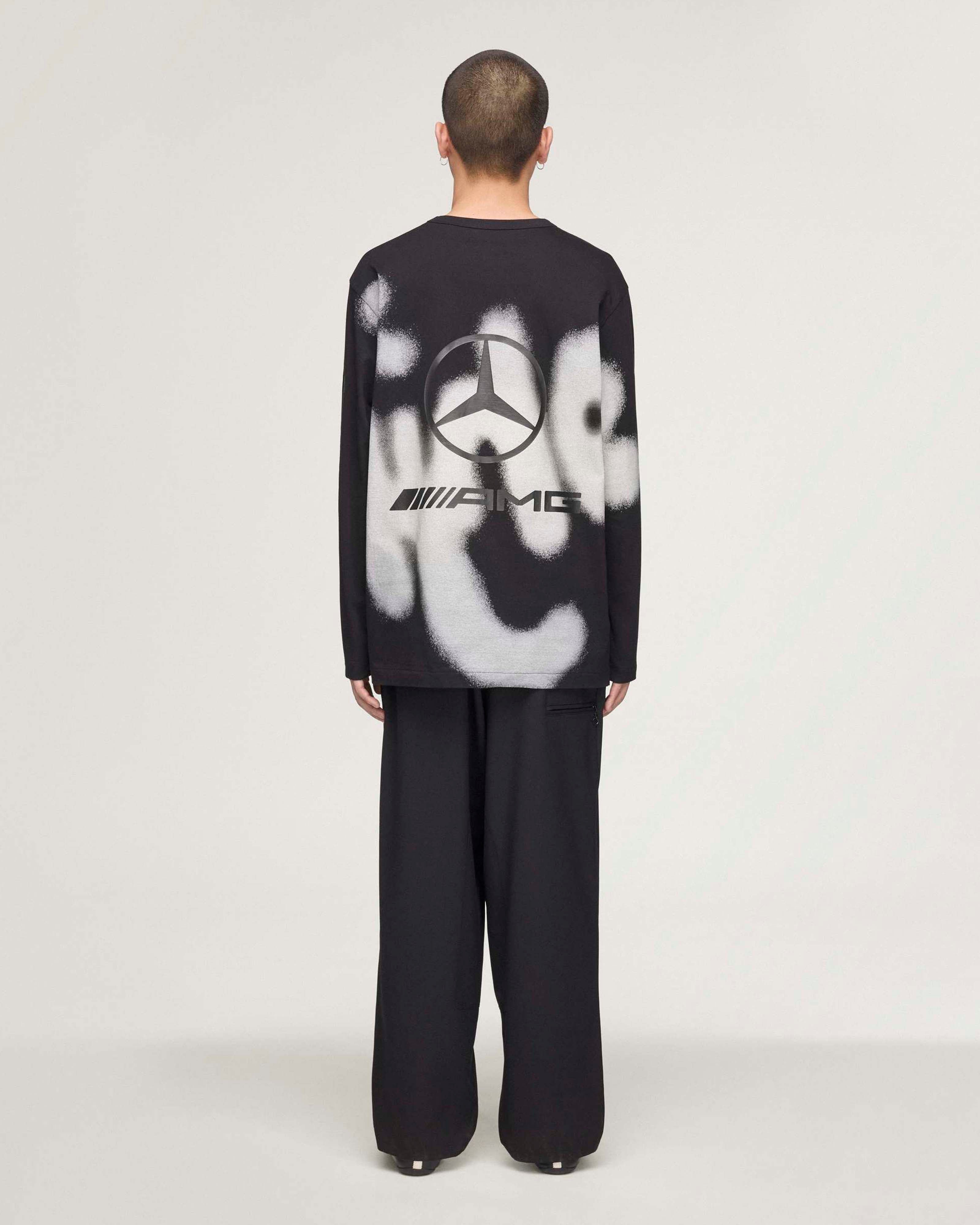 Y-3 Yohji Long-Sleeve T-shirt - Black (2026) | Mercedes-AMG