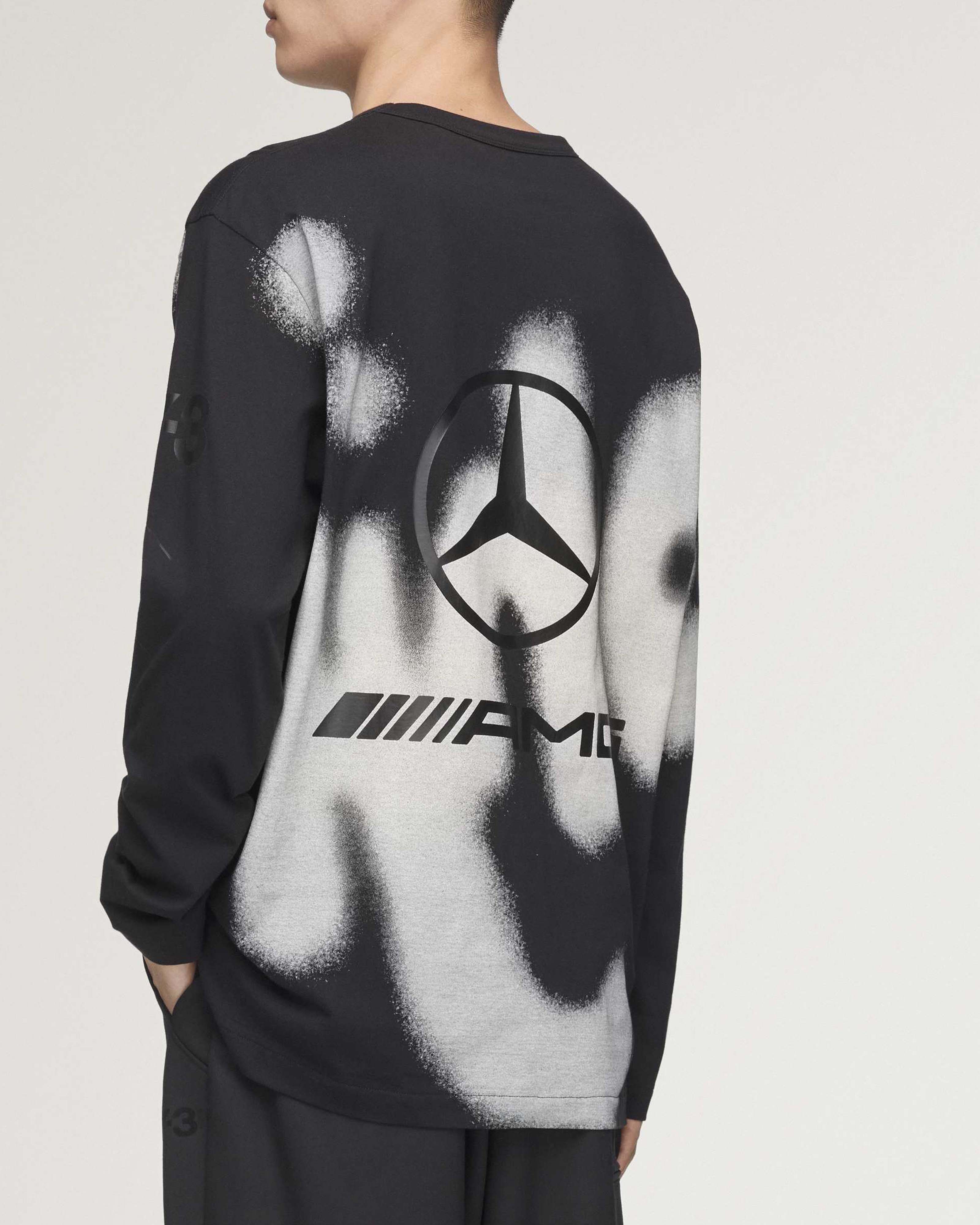 Y-3 Yohji Long-Sleeve T-shirt - Black (2026) | Mercedes-AMG