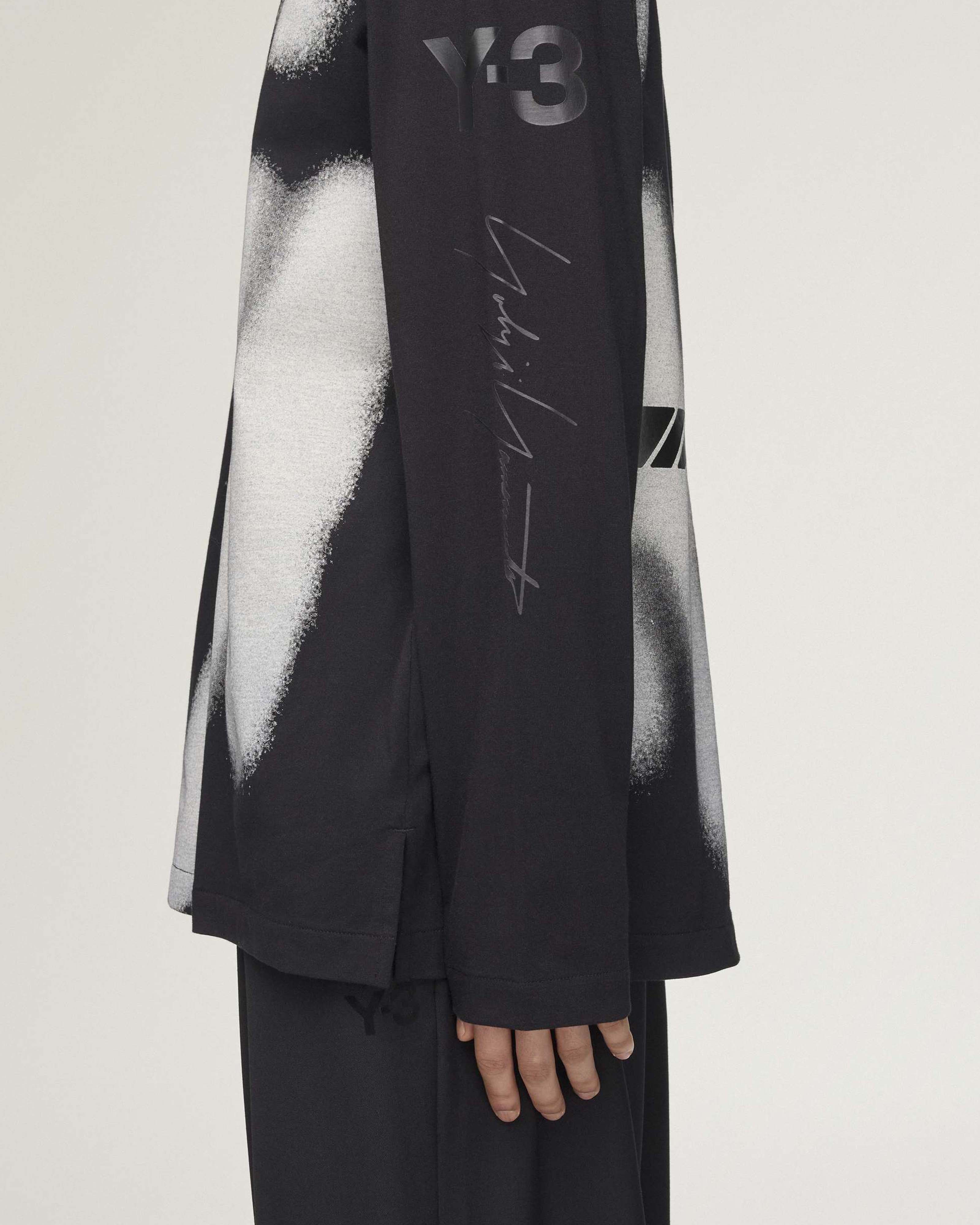 Y-3 Yohji Long-Sleeve T-shirt - Black (2026) | Mercedes-AMG