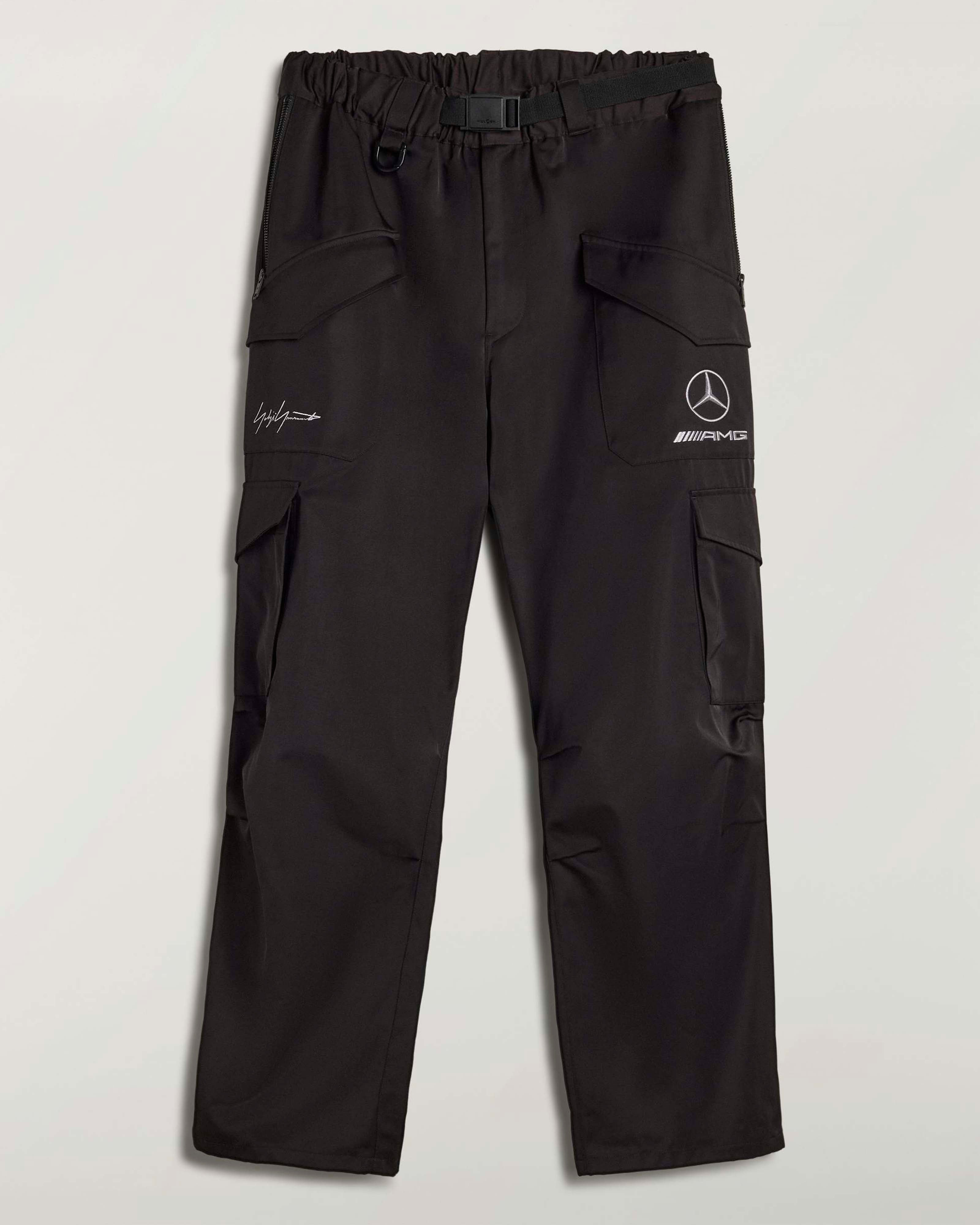 Y-3 Cargo Pants - Black (2026) | Mercedes-AMG PETRONAS F1 Team x