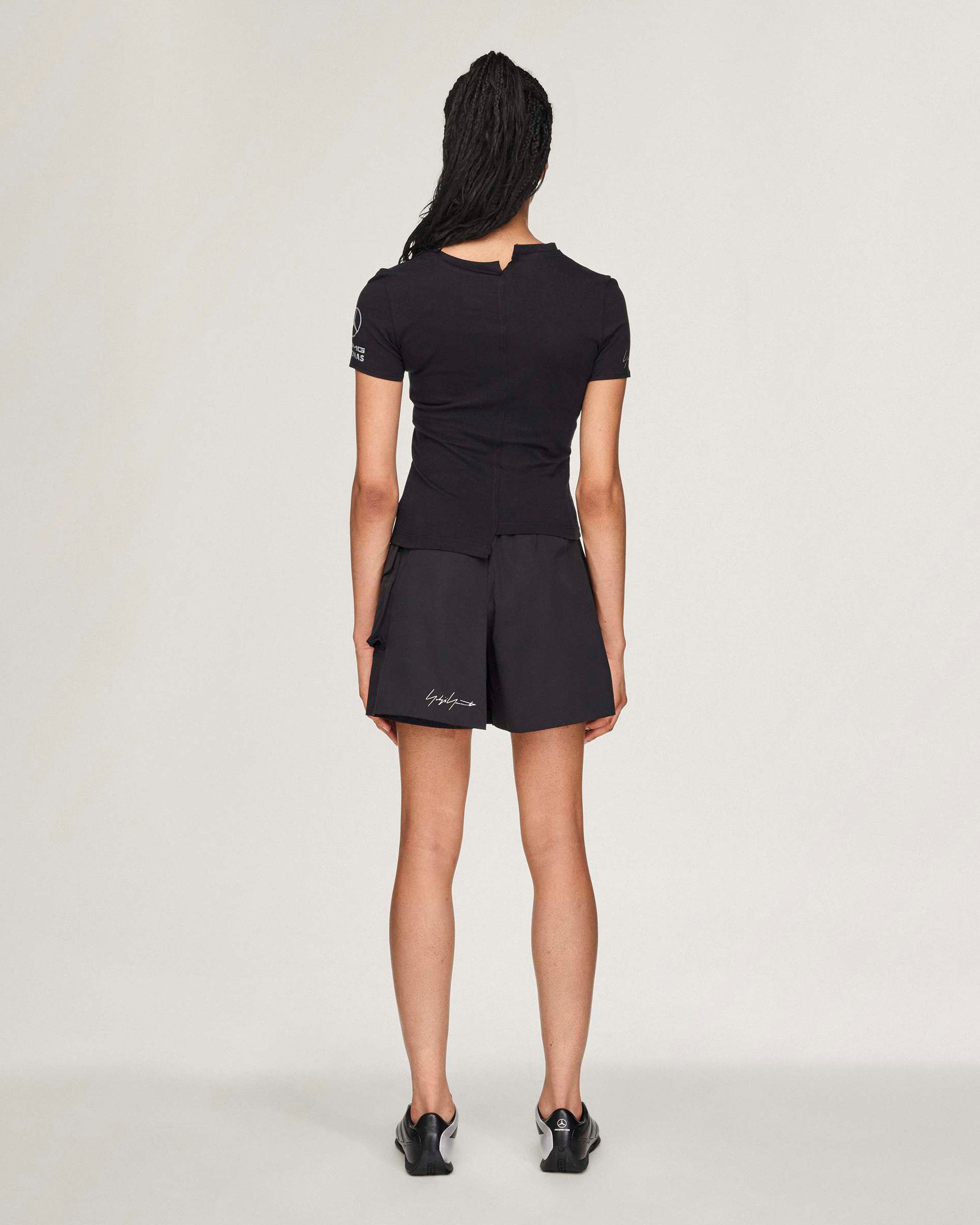 2026 Women's Y-3 Skort - Black | Official Mercedes-AMG PETRONAS F1