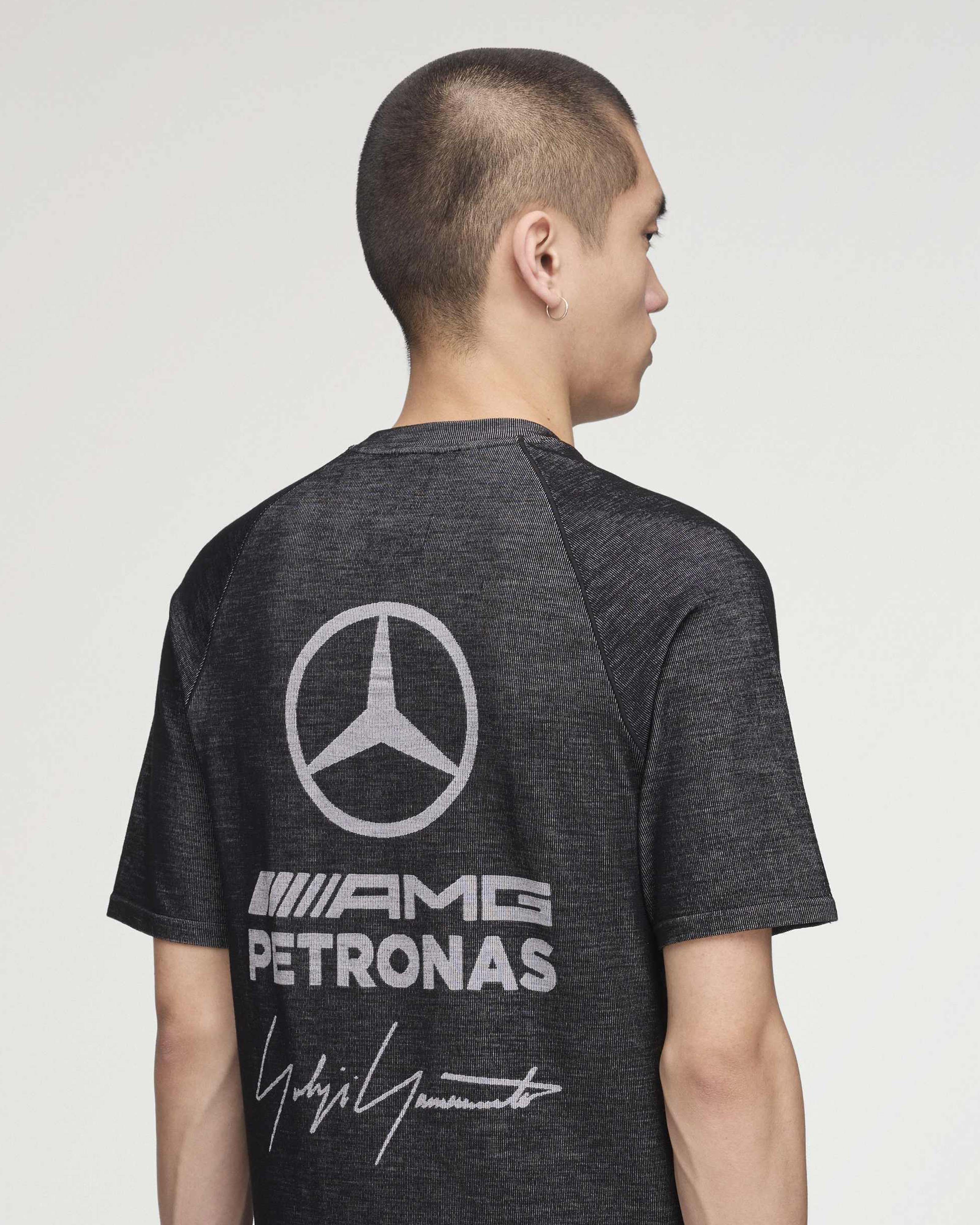 Y-3 Engineered T-shirt - Black (2026) | Mercedes-AMG PETRONAS F1