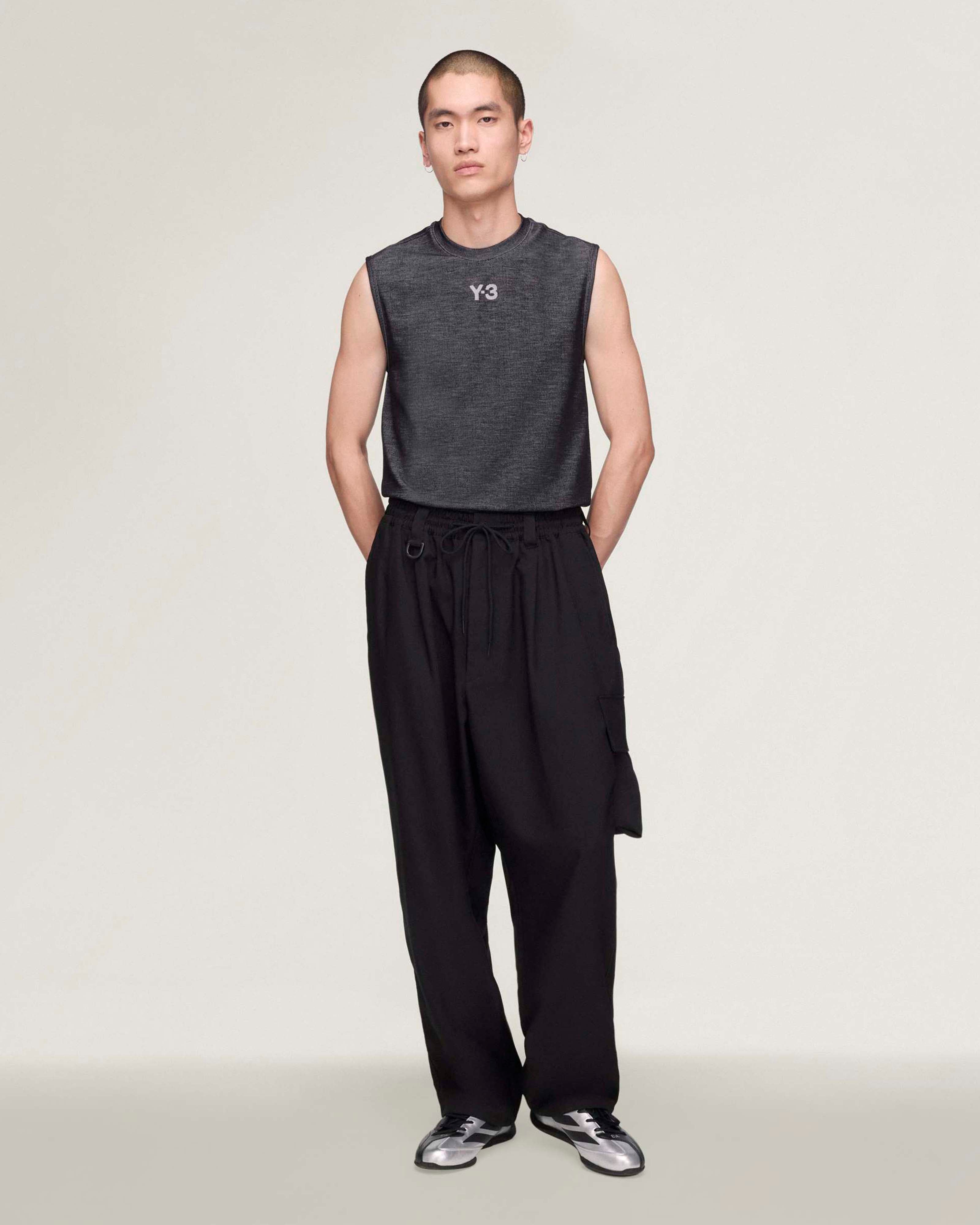 Y-3 Engineered Tank Top Black