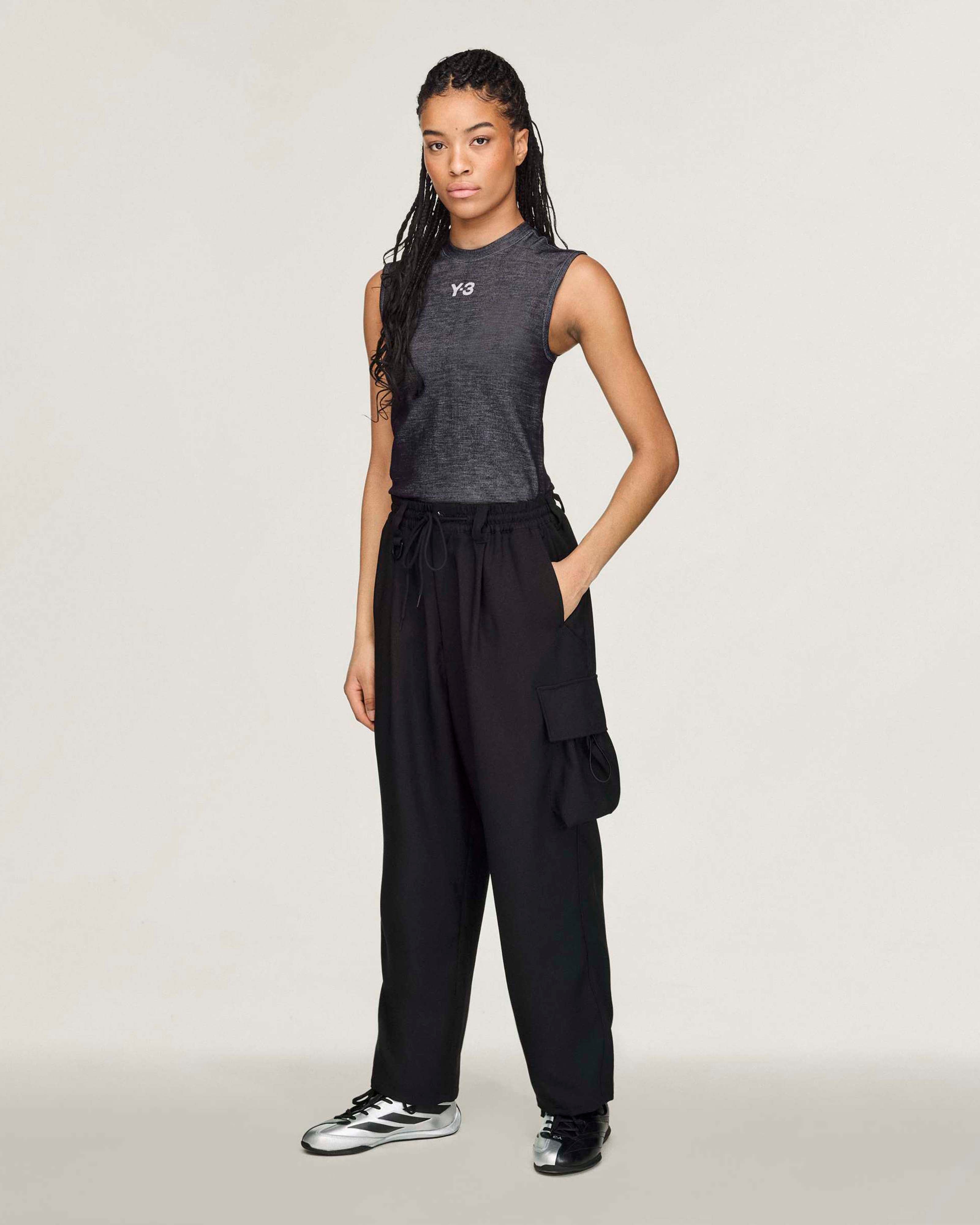 Y-3 Engineered Tank Top Black