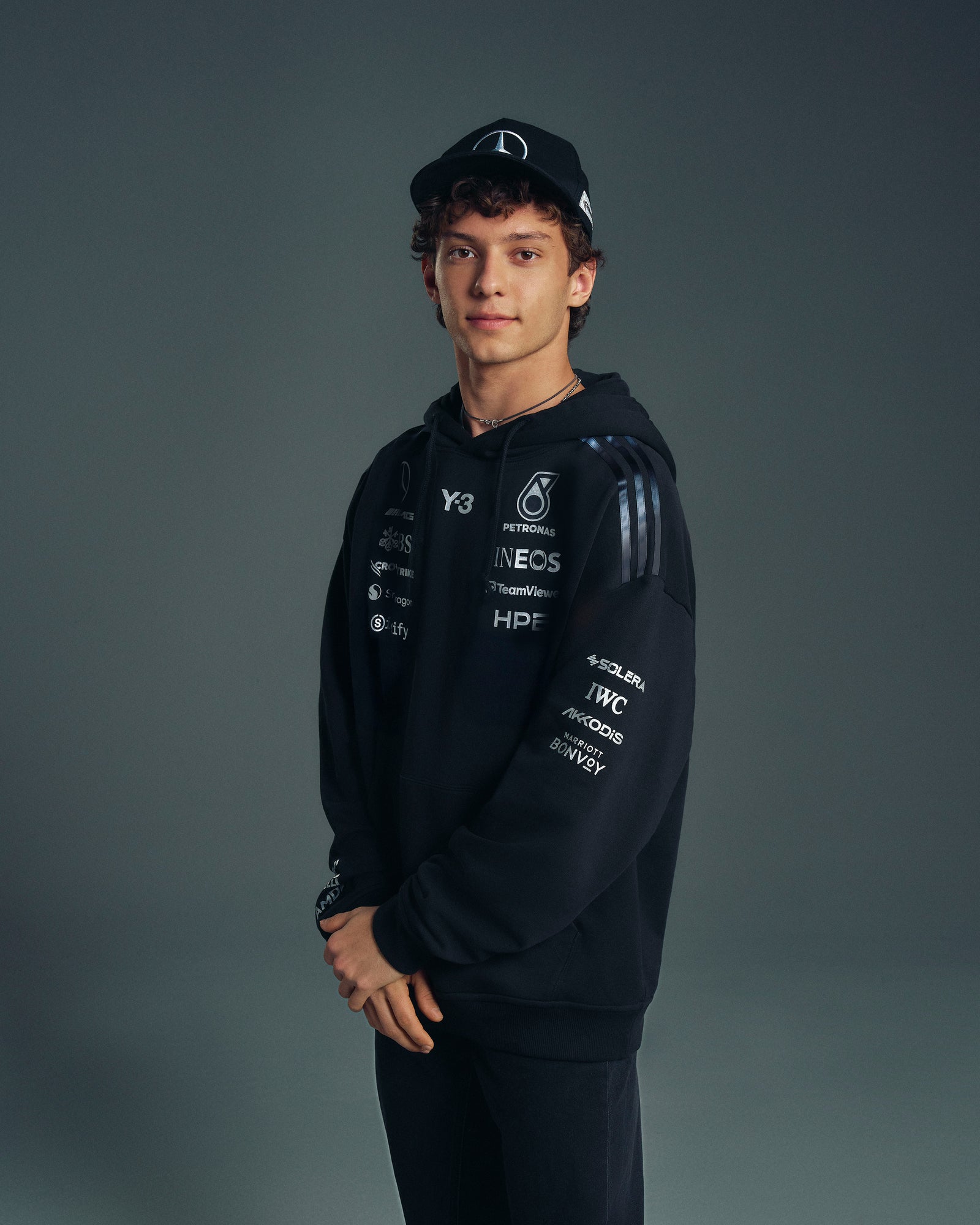 Y-3 Team Hoody Black