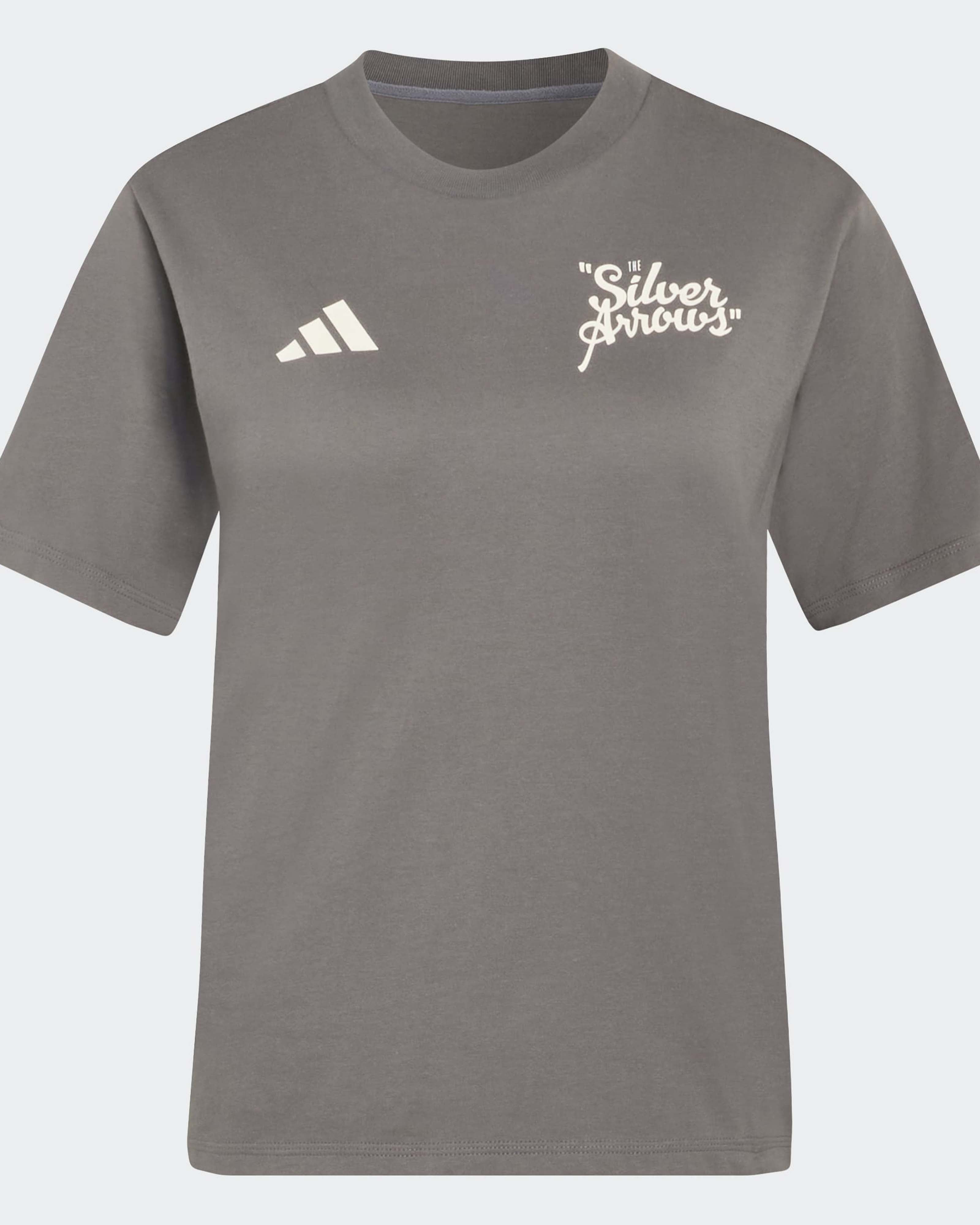 Womens Silver Arrows Heritage T-shirt Grey