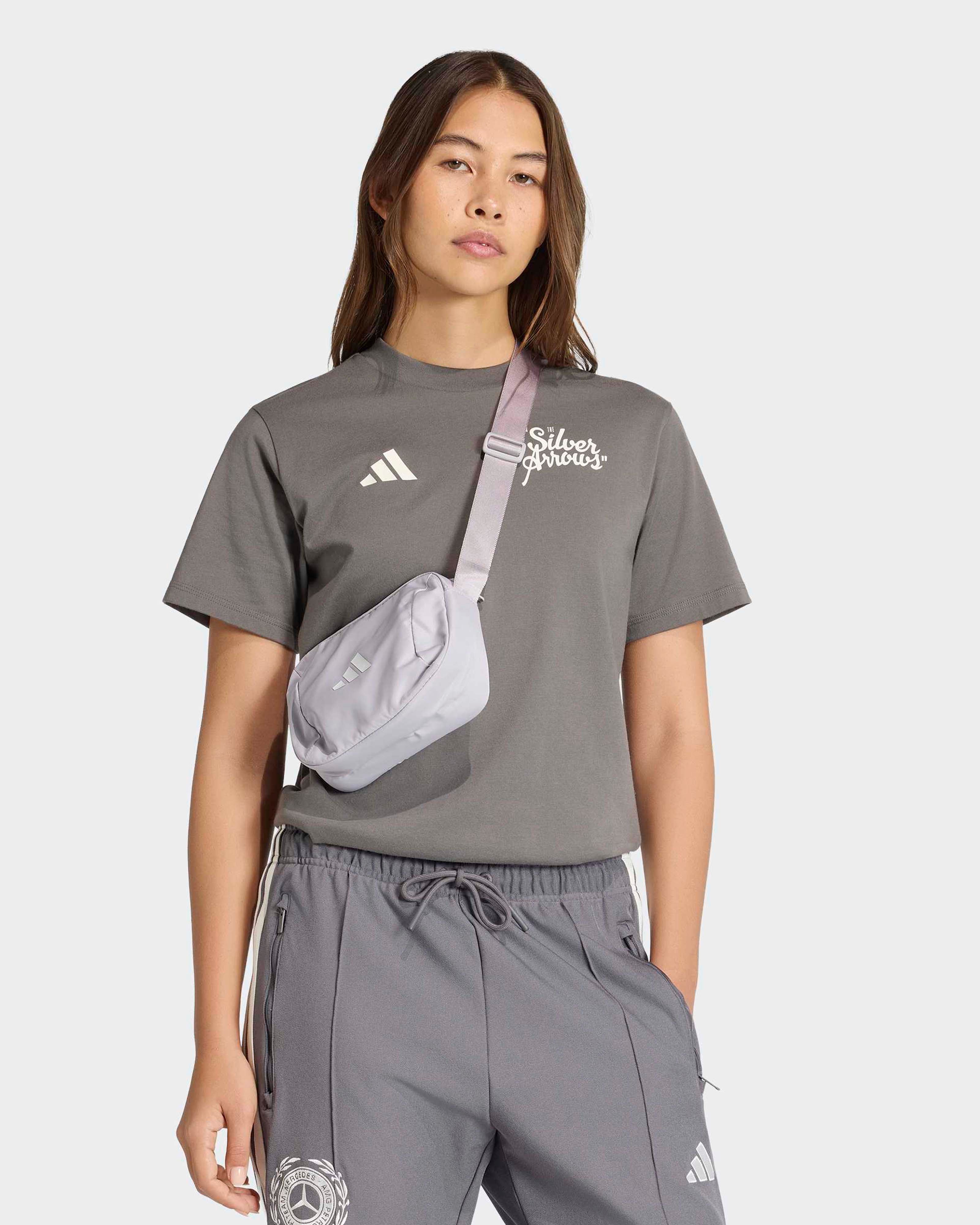 Womens Silver Arrows Heritage T-shirt Grey