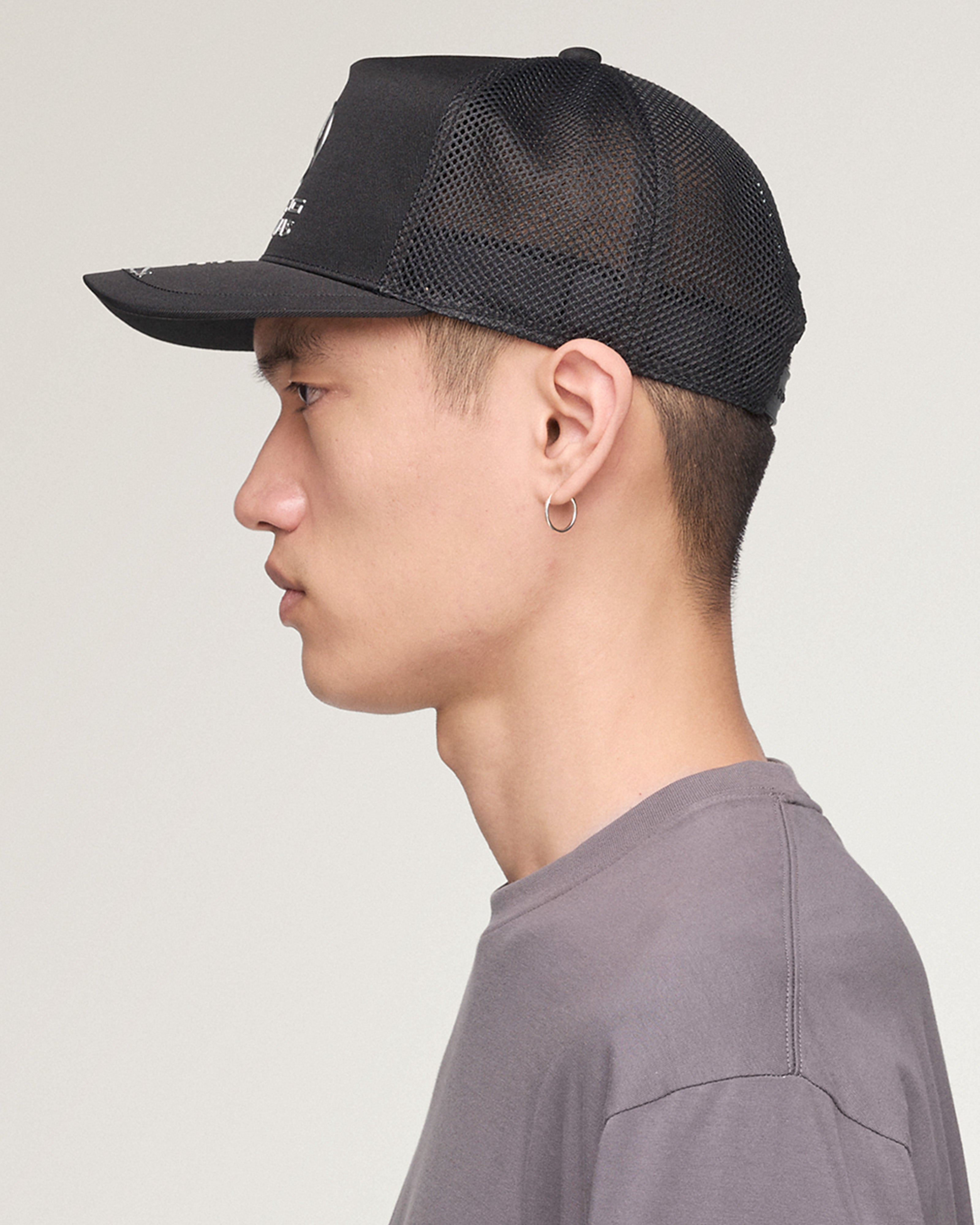 Y-3 Trucker Cap - Black (2026) | Mercedes-AMG PETRONAS F1 Team