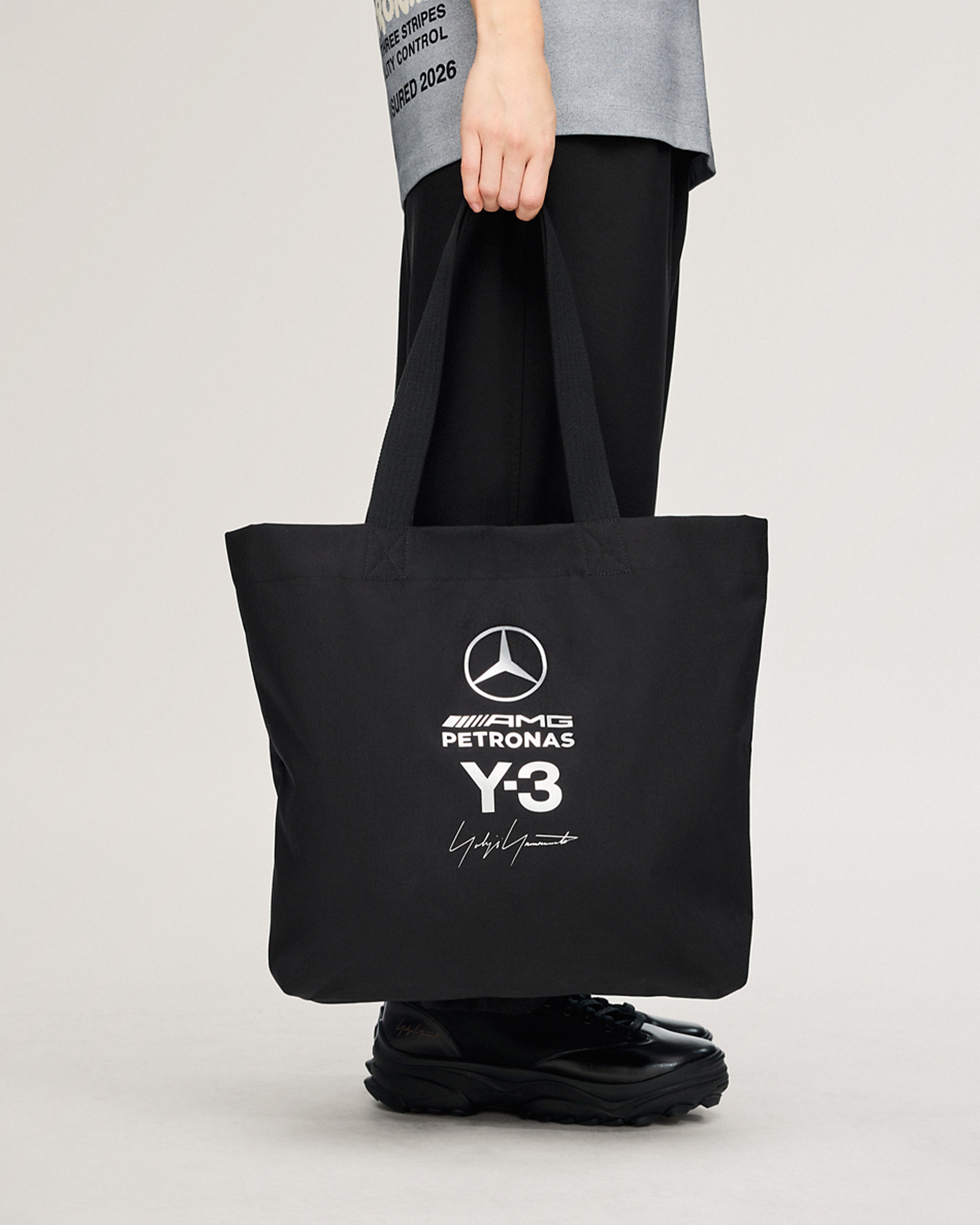 Mercedes-AMG PETRONAS F1 Team x adidas Y-3 Tote Bag - Black (2026