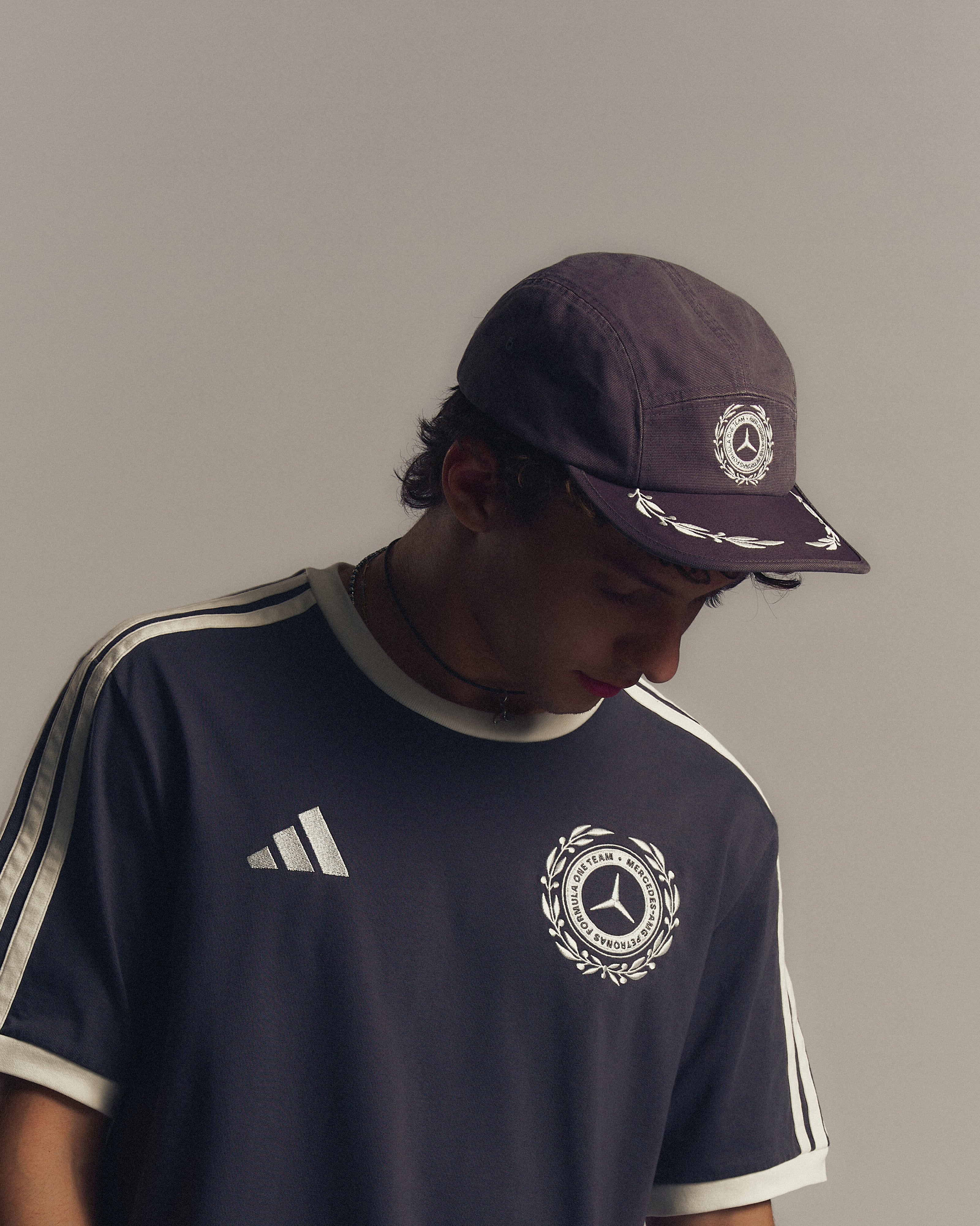 Silver Arrows 5 Panel Cap - Gray (2026) | Mercedes-AMG PETRONAS F1