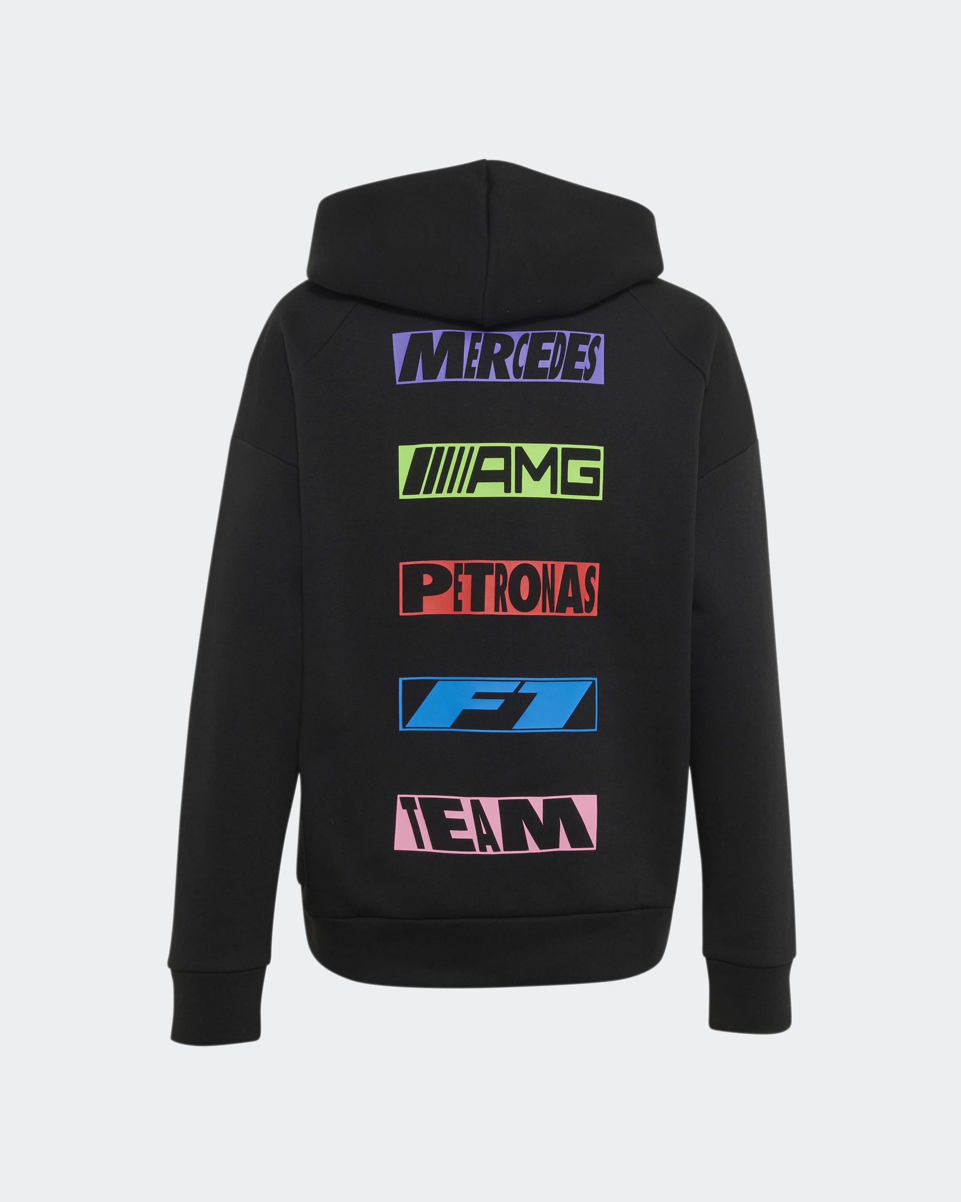 Kids Lights On Hoody Black