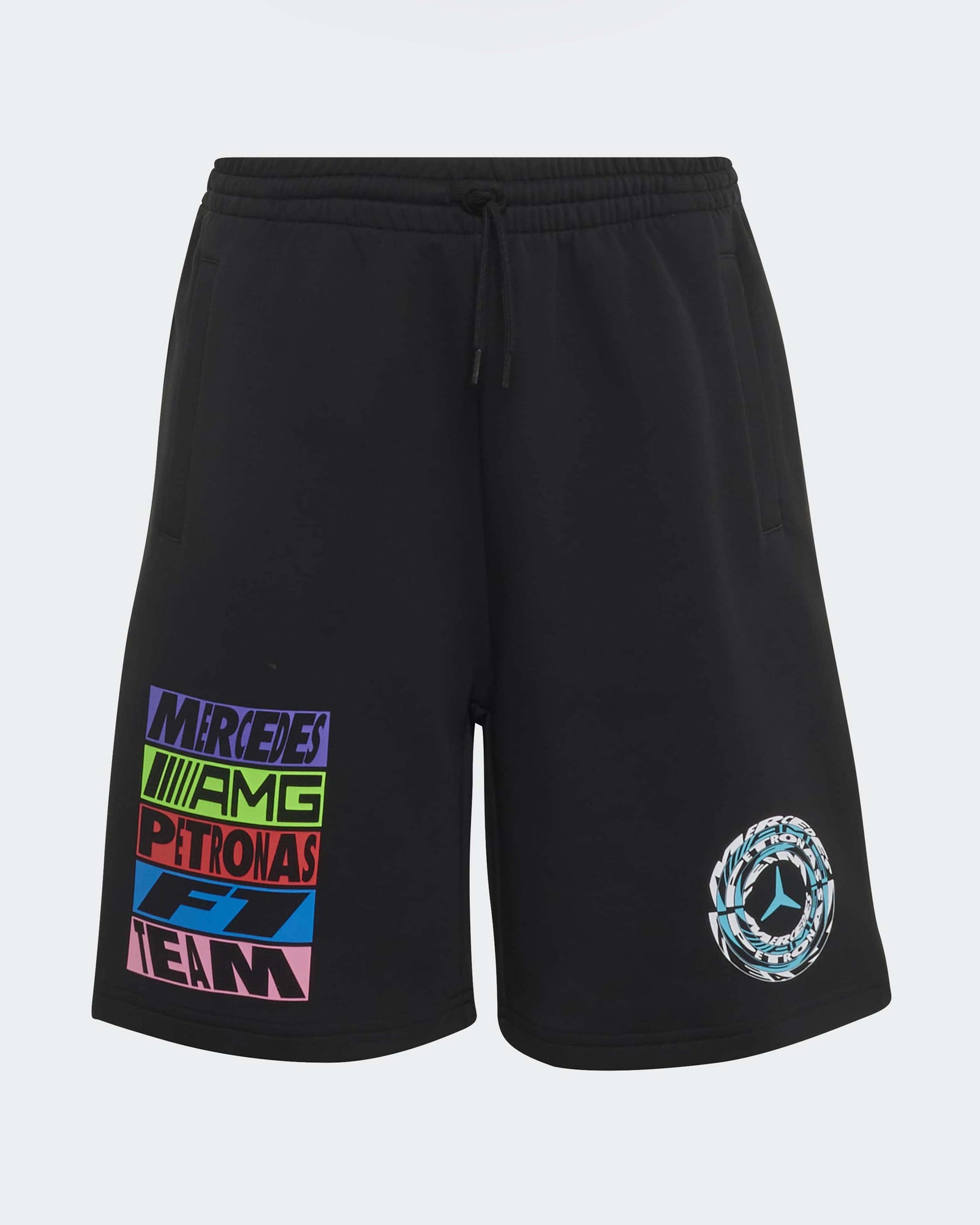 Kids Lights On Shorts Black