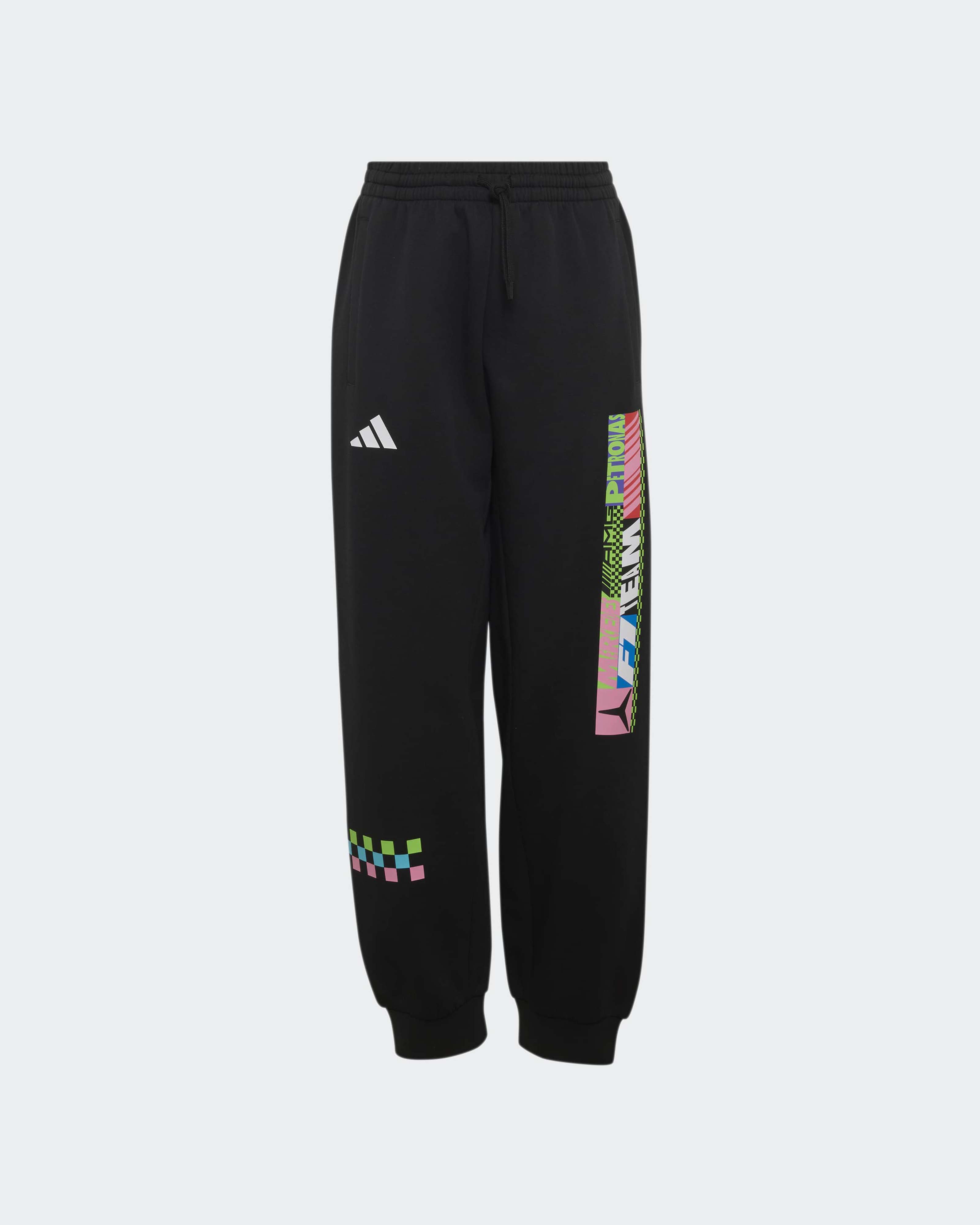 Kids Lights On Pants Black