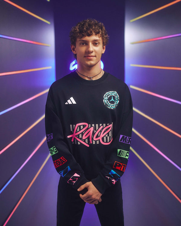 Unisex Lights On Longsleeve T-shirt Black