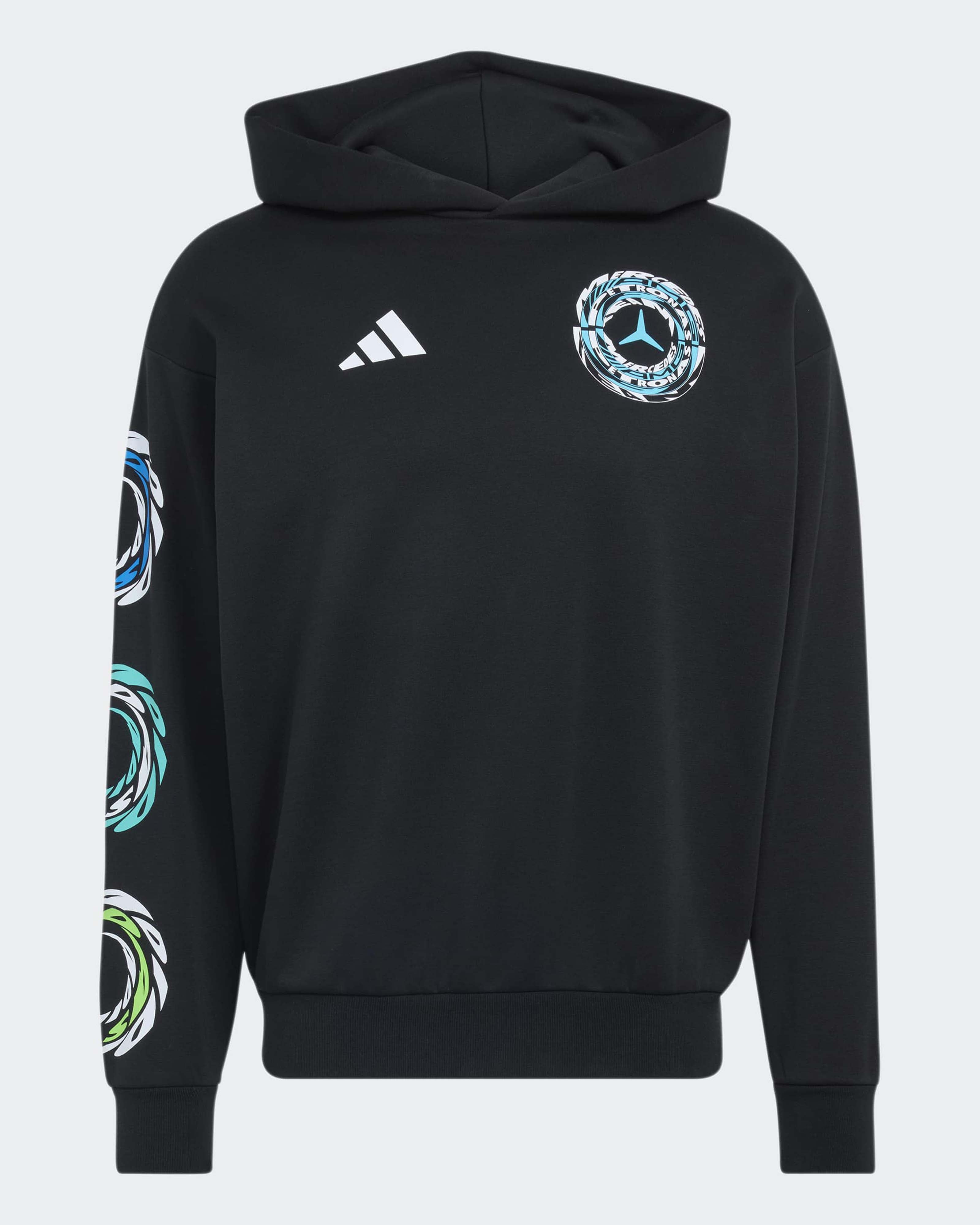 Unisex Lights On Hoody Black
