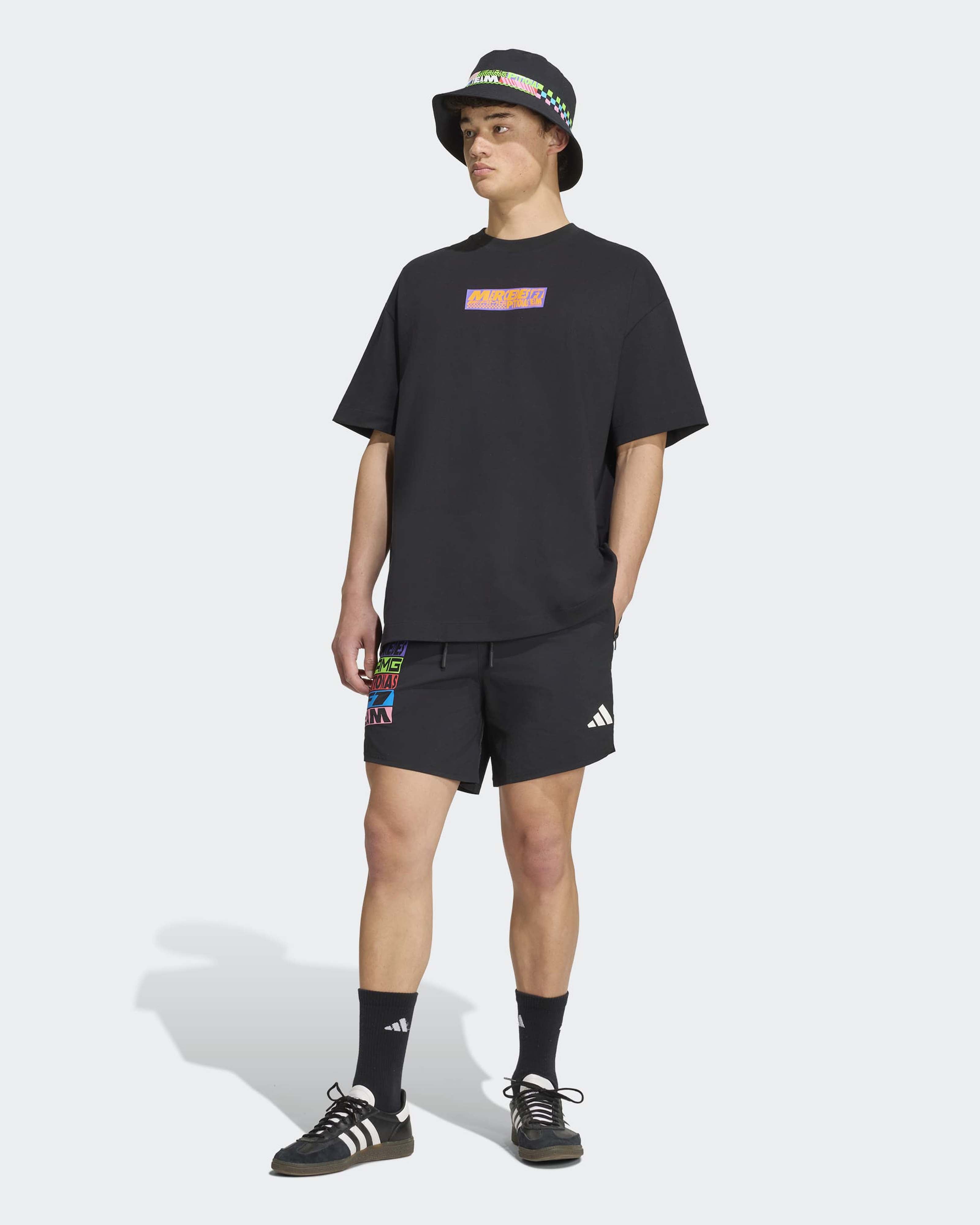 Unisex Lights On T-shirt Black