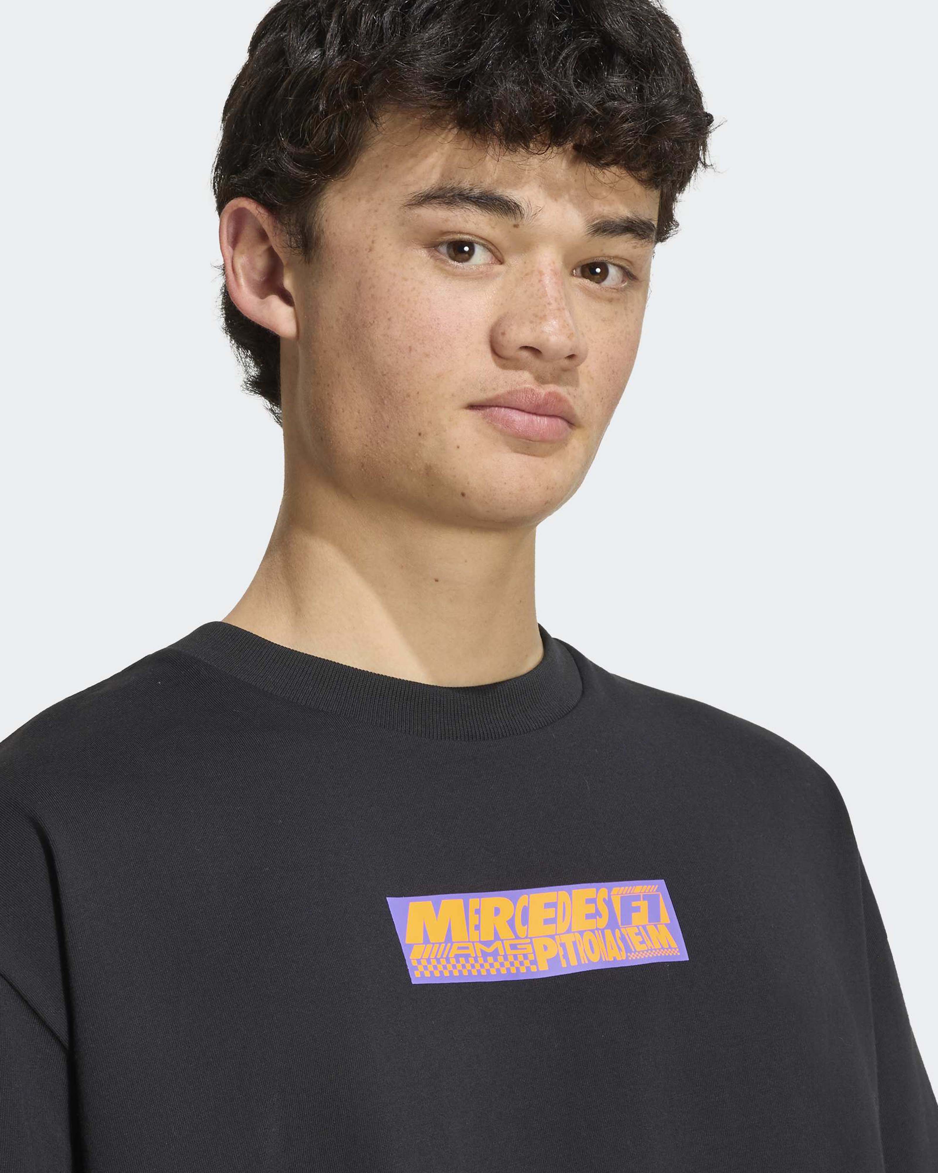 Unisex Lights On T-shirt Black