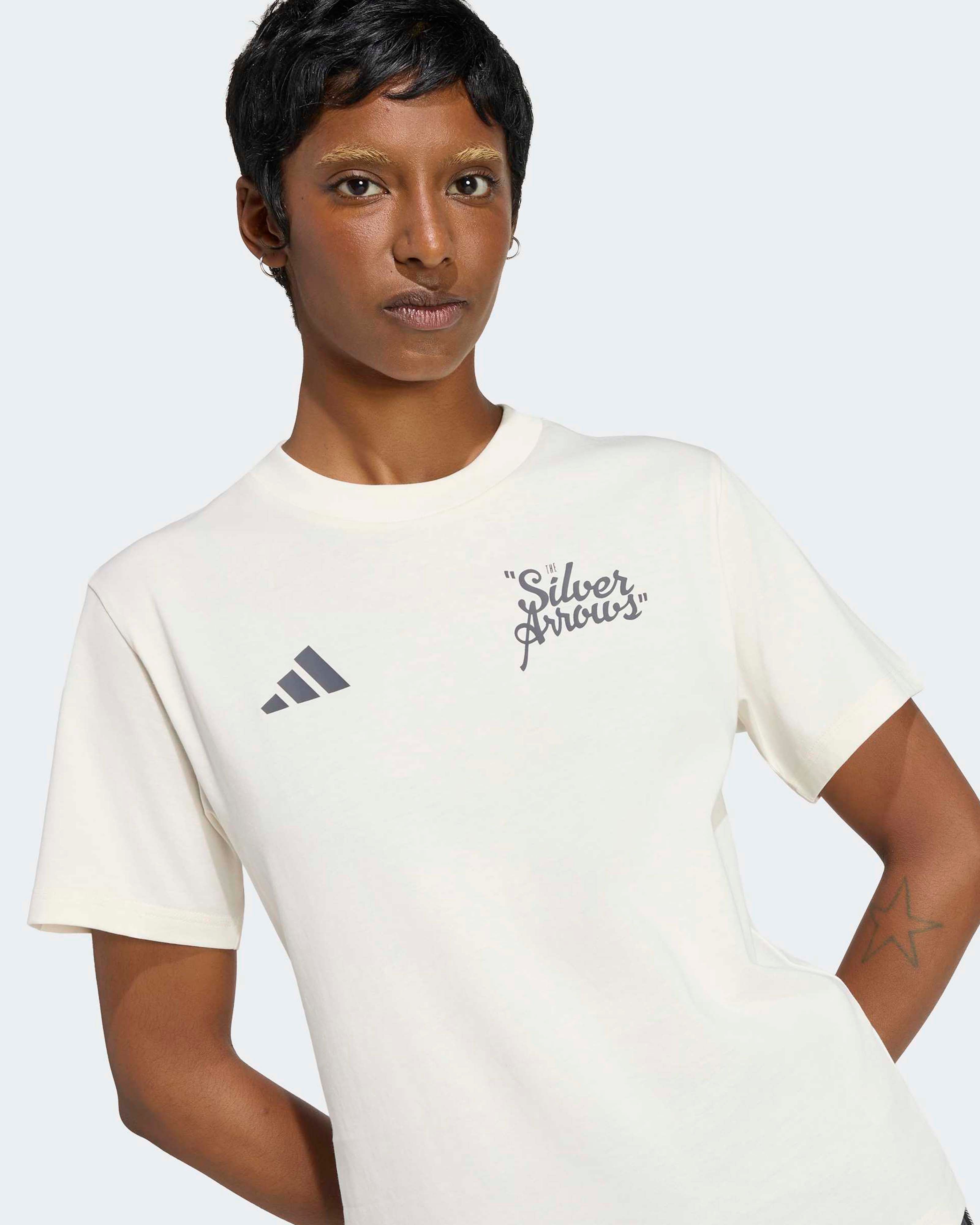 Womens Silver Arrows T-shirt Off White