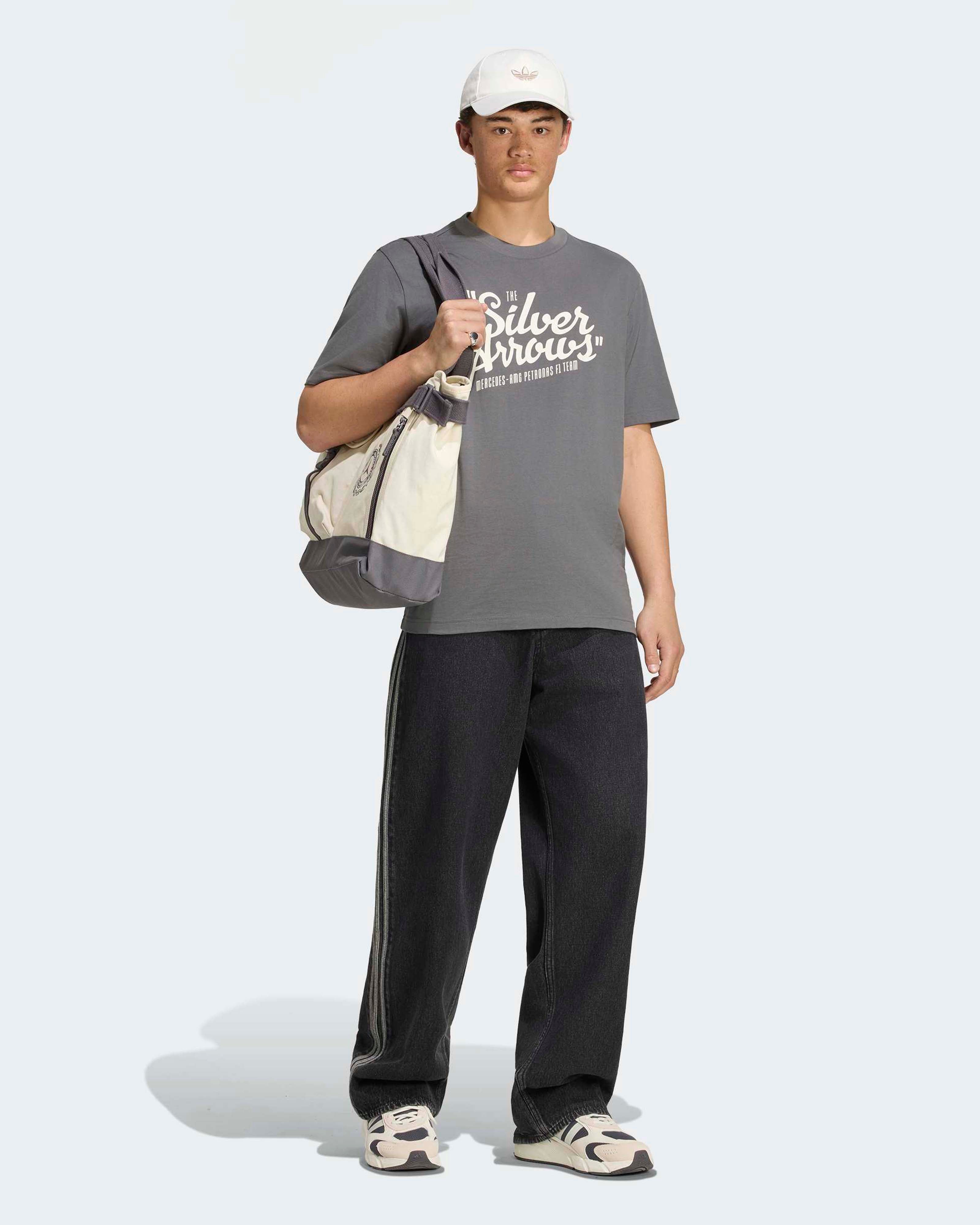 Mens Silver Arrows T-shirt Grey