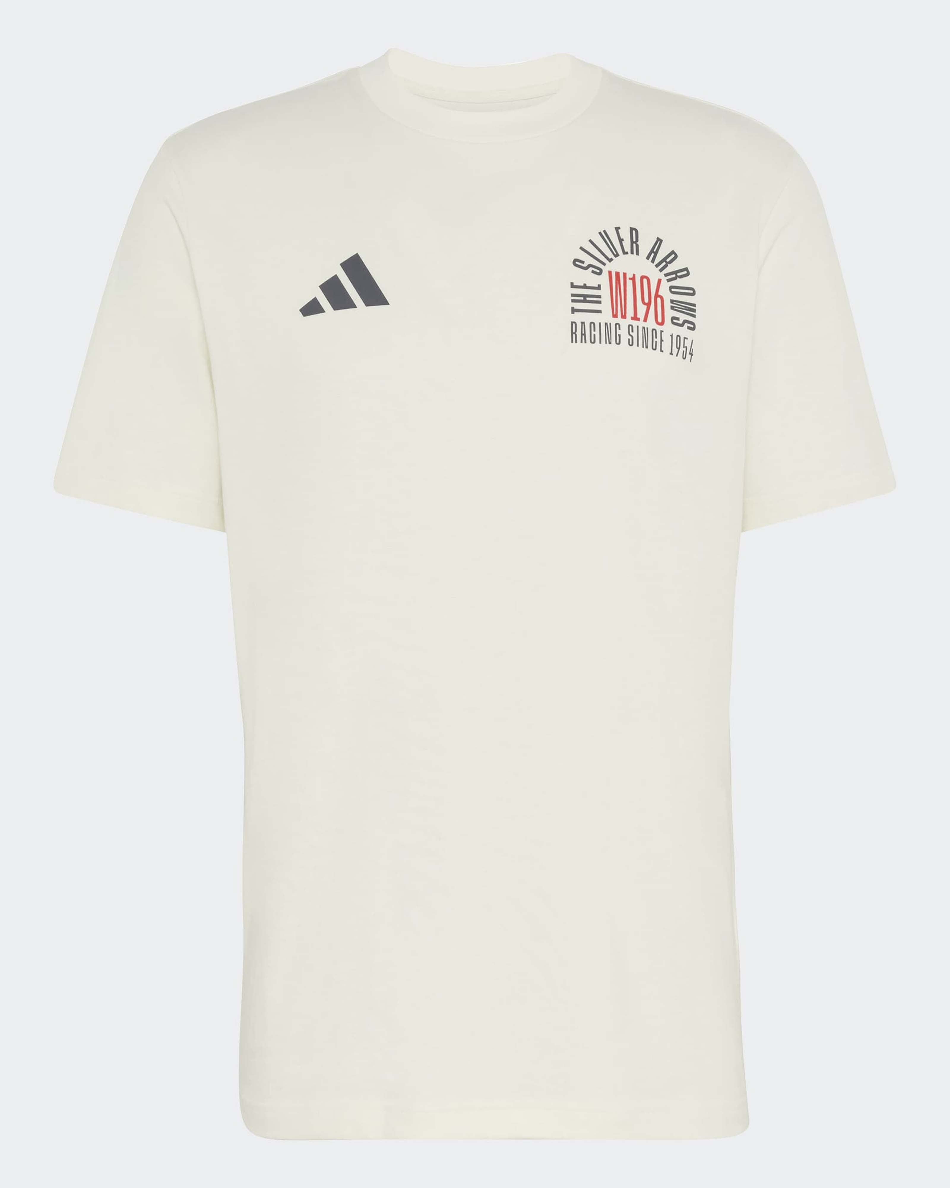 Mens Silver Arrows 1955 Graphic T-shirt Off White
