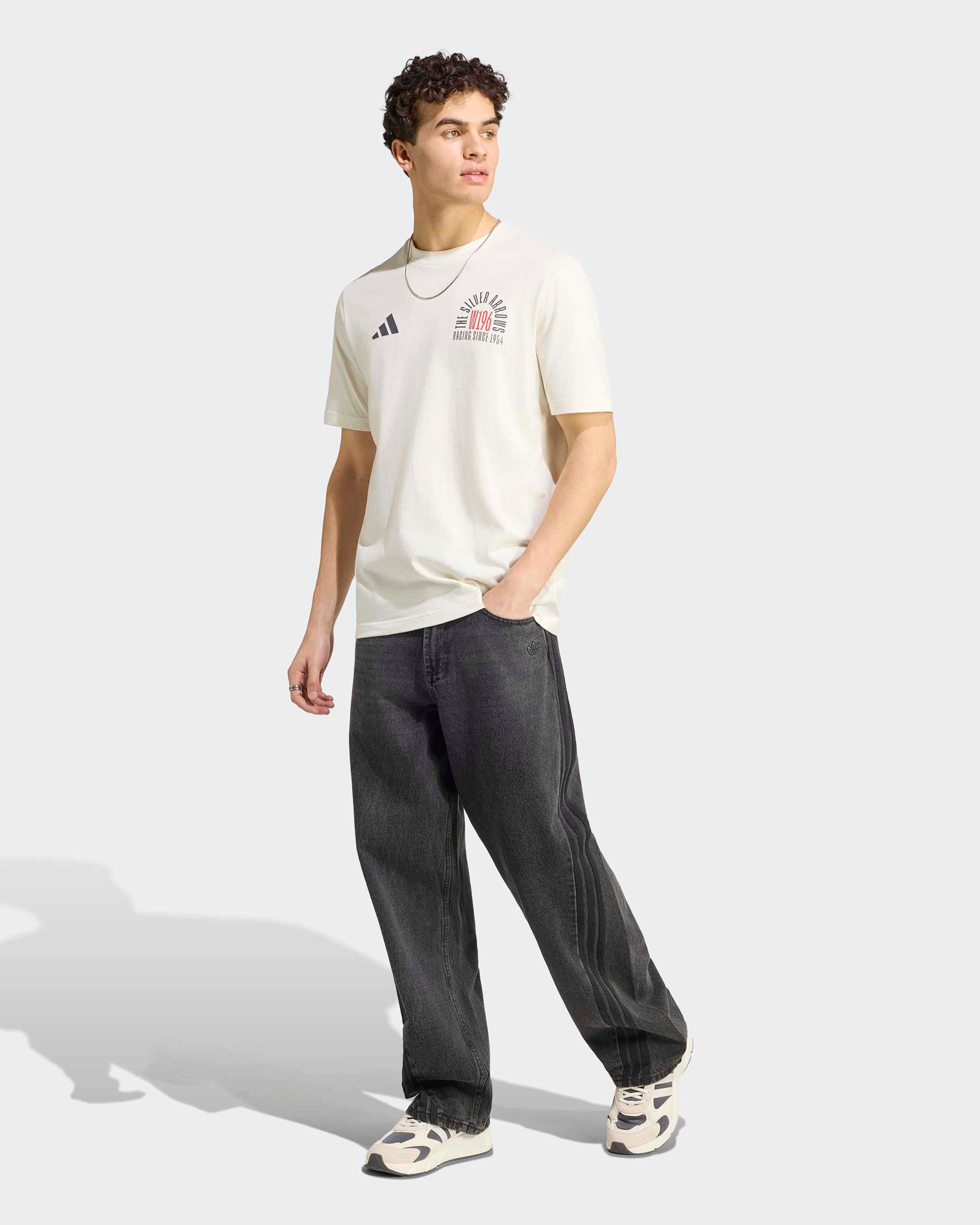 2026 Men's Silver Arrows 1955 T-Shirt Off White | Mercedes-AMG