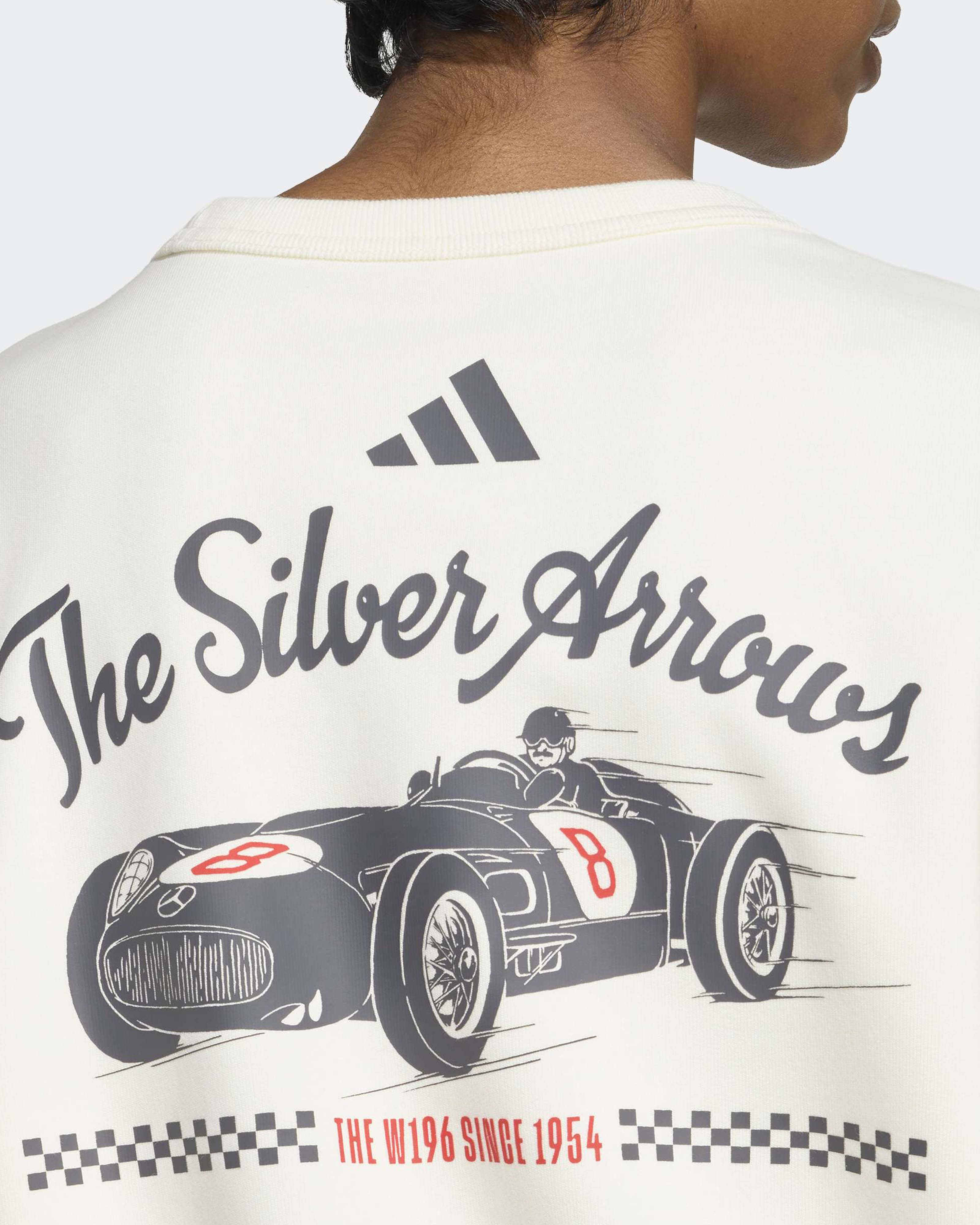 Womens Silver Arrows 1955 Sweat Top Off White