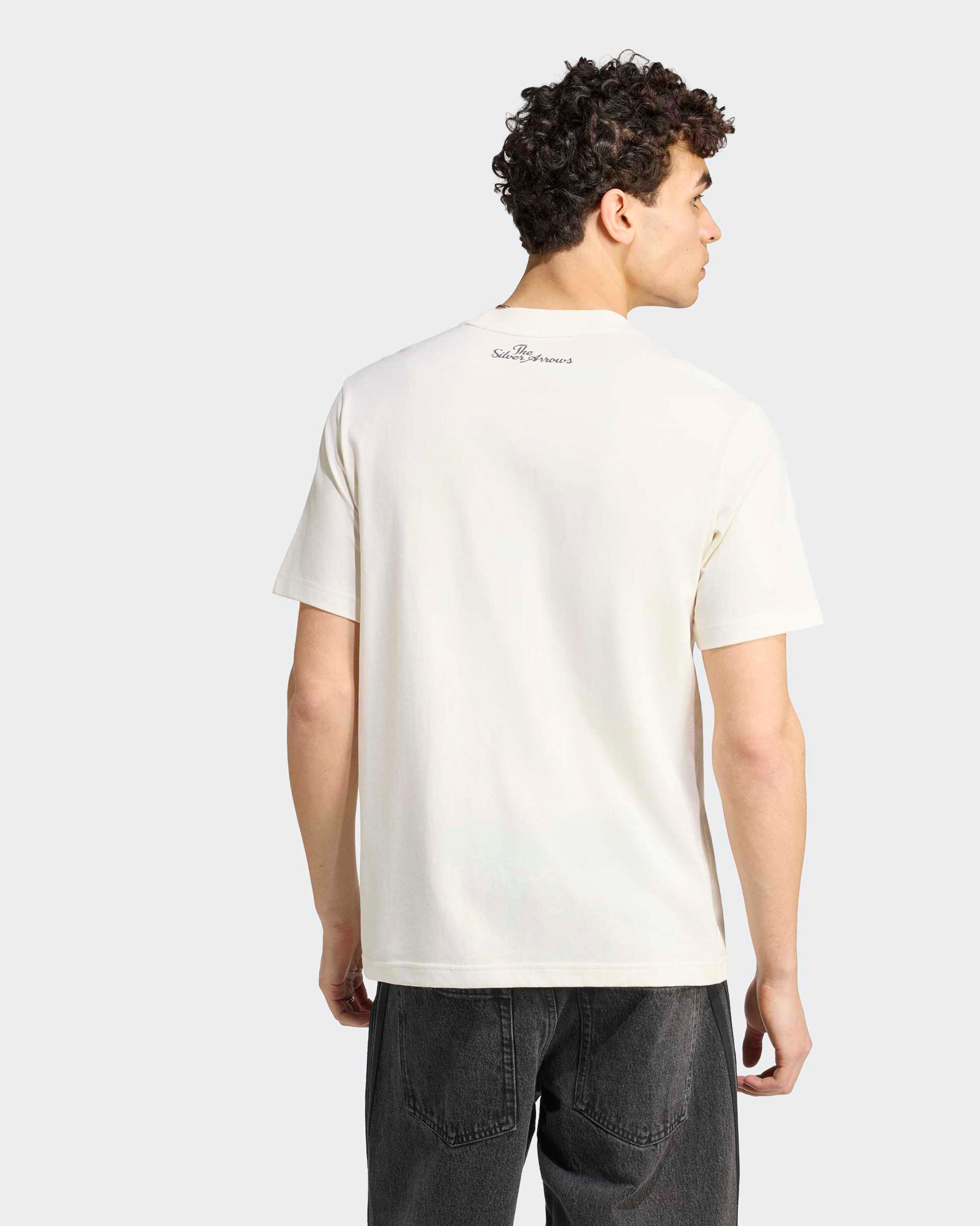 2026 Men's Silver Arrows T-shirt - Off White | Mercedes-AMG