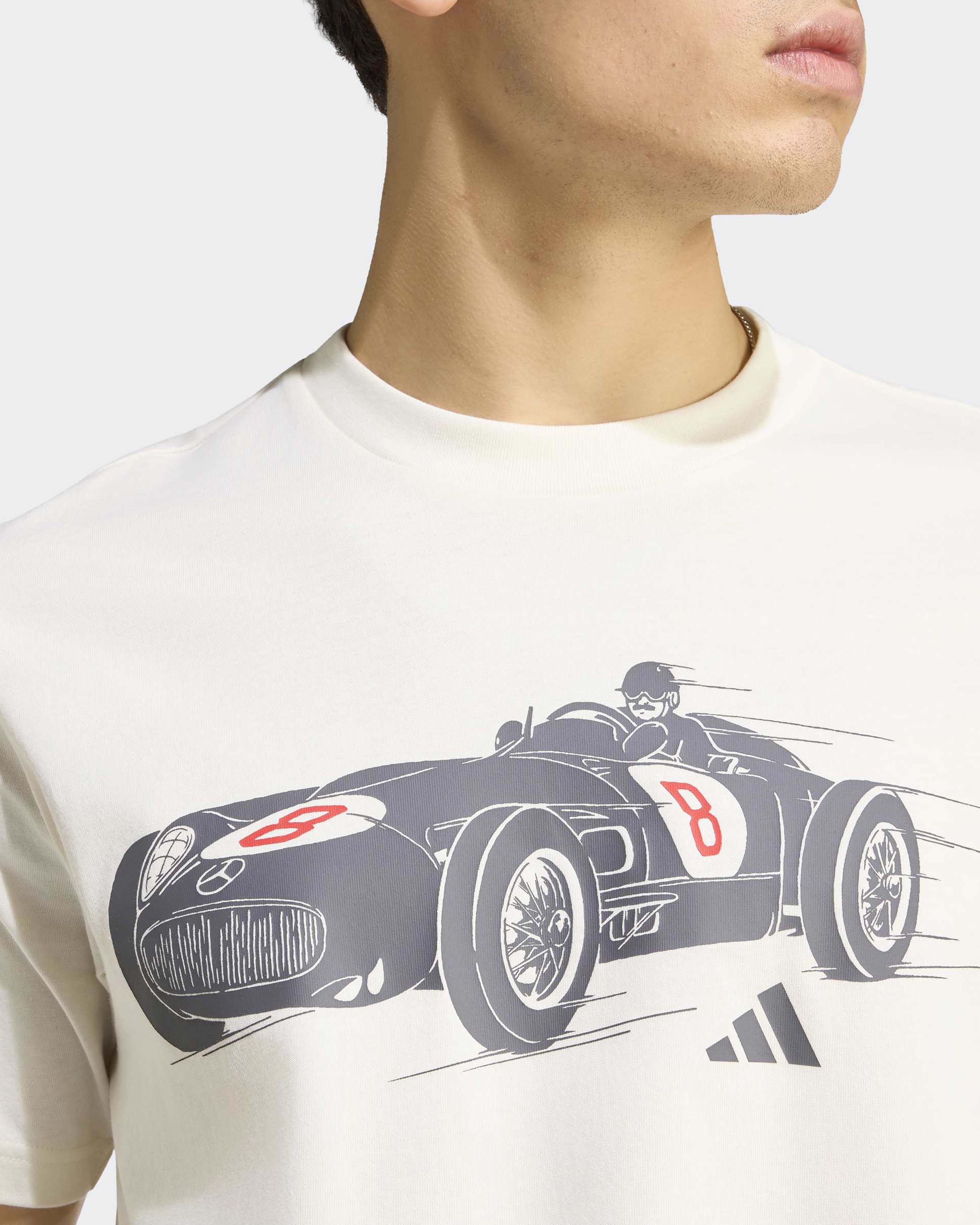 2026 Men's Silver Arrows T-shirt - Off White | Mercedes-AMG