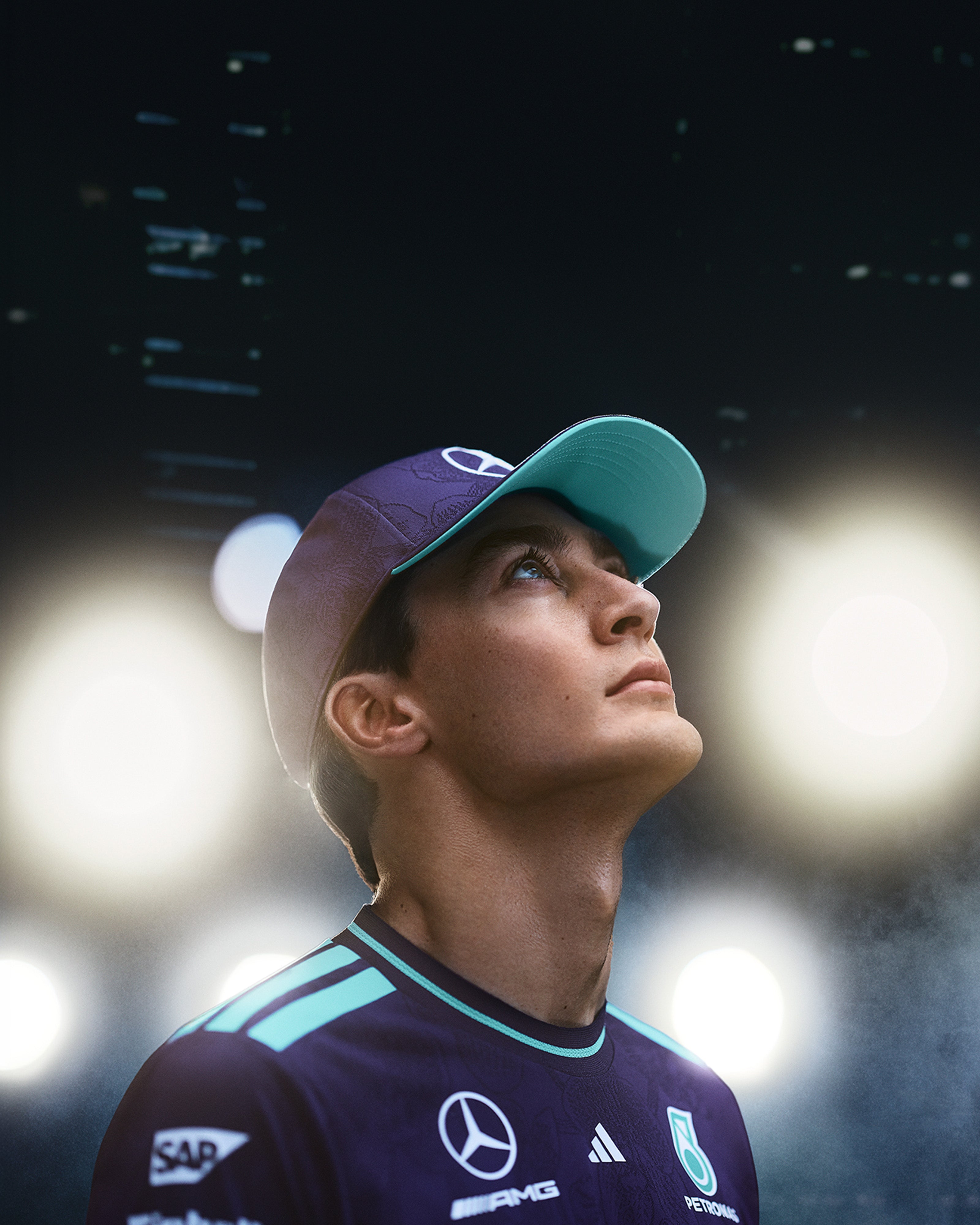 2026 Special Edition Vanda Bloom Driver Cap Purple