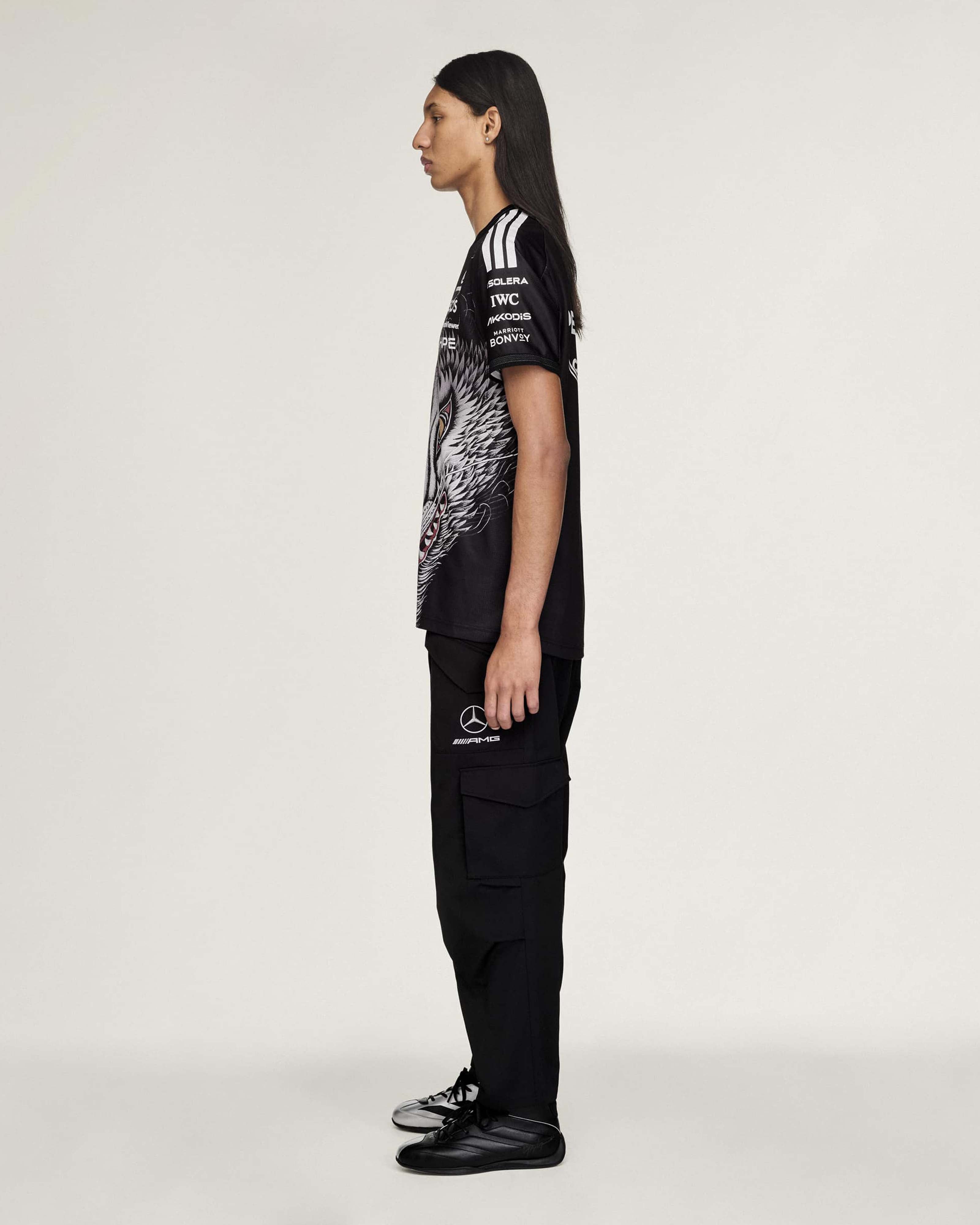 Mercedes-AMG PETRONAS F1 Team Y-3 Driver Tee - Black | Official