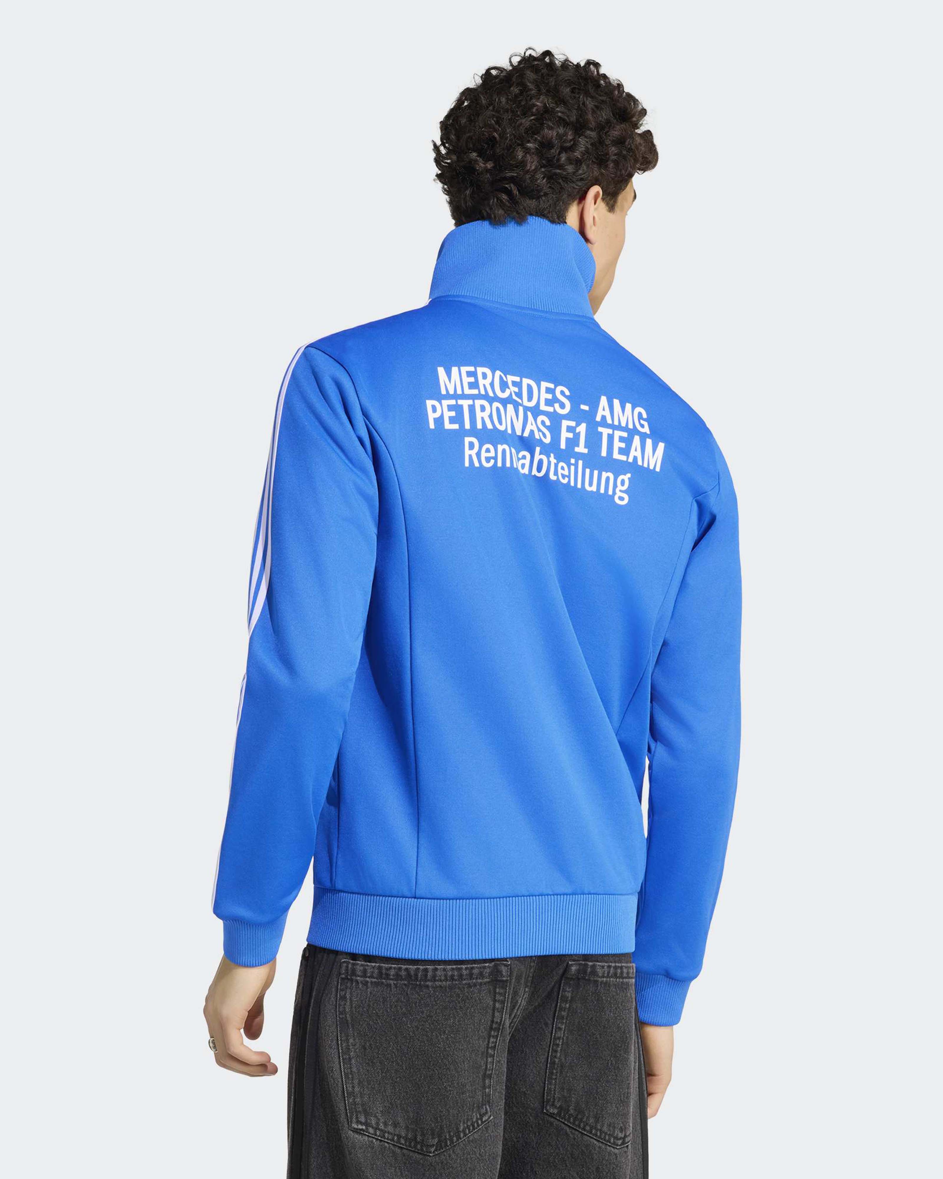 Mens Blue Wonder Track Top Blue