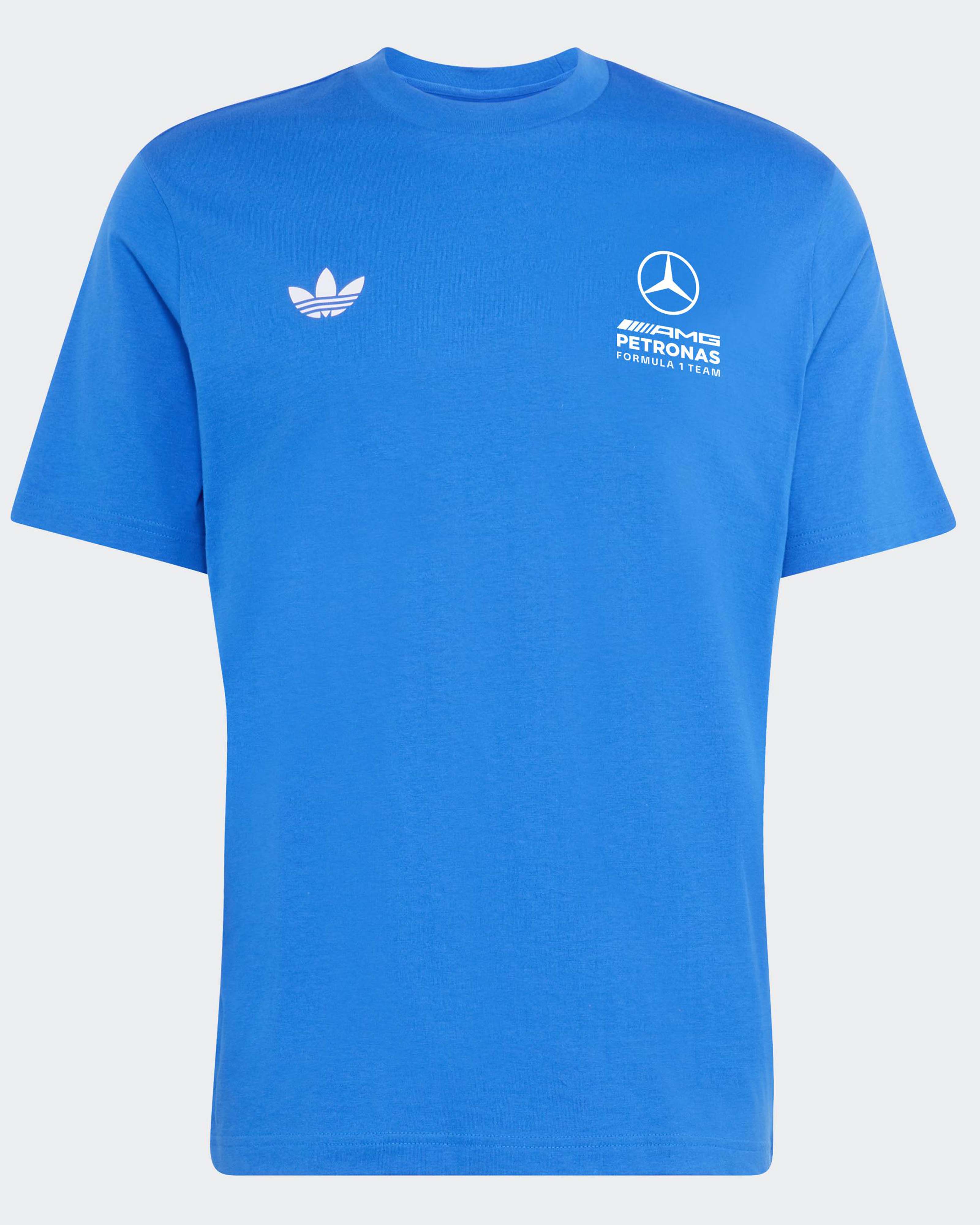 2026 Men's Blue Wonder T-shirt - Blue | Mercedes-AMG PETRONAS F1