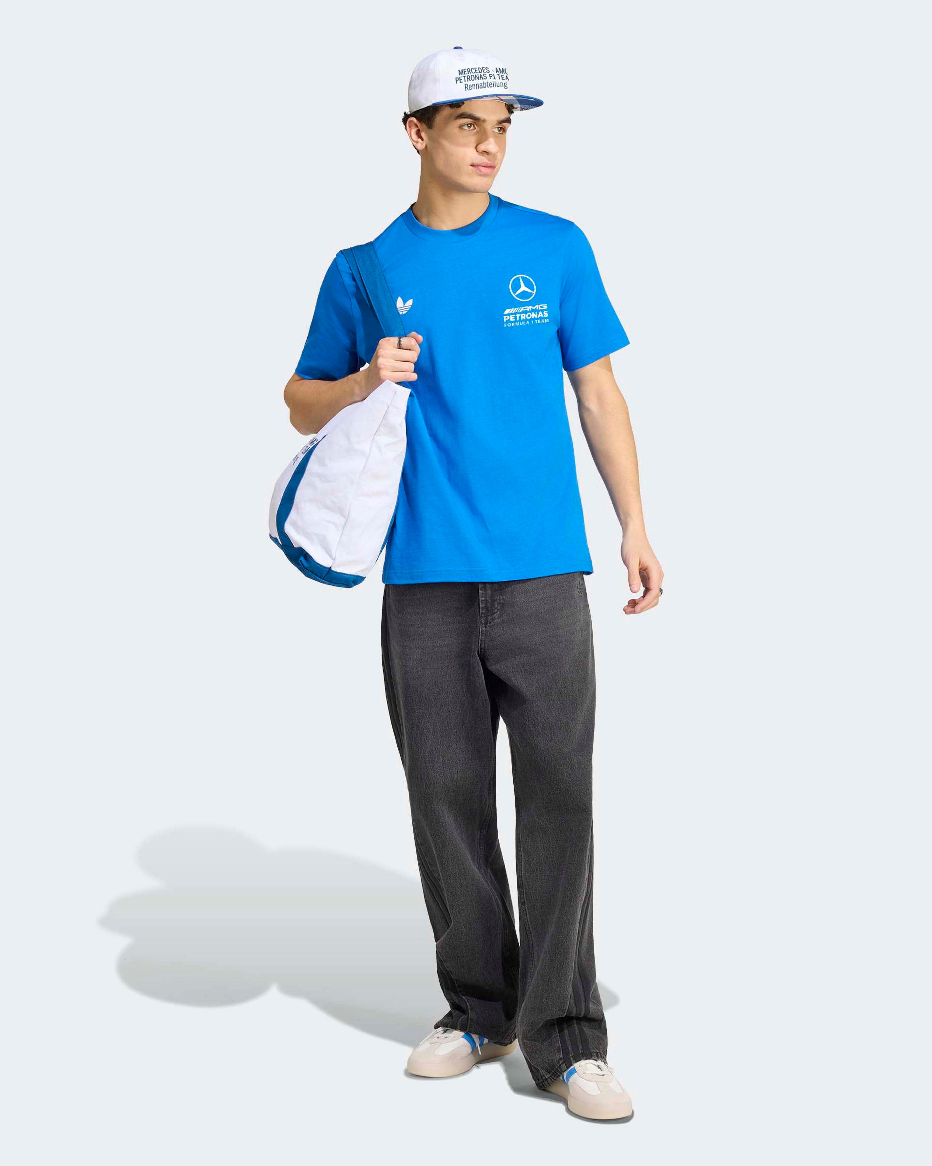 Mens Blue Wonder T-shirt Blue