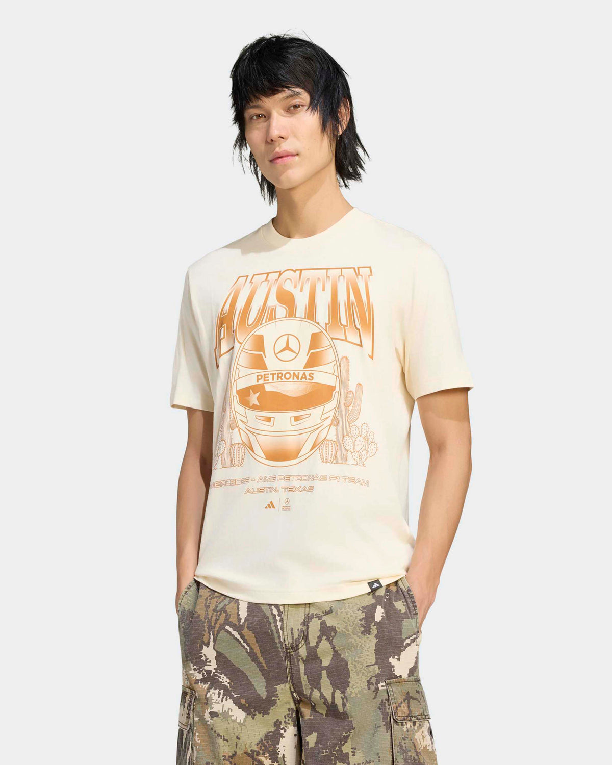 Mens Austin T-shirt Orange