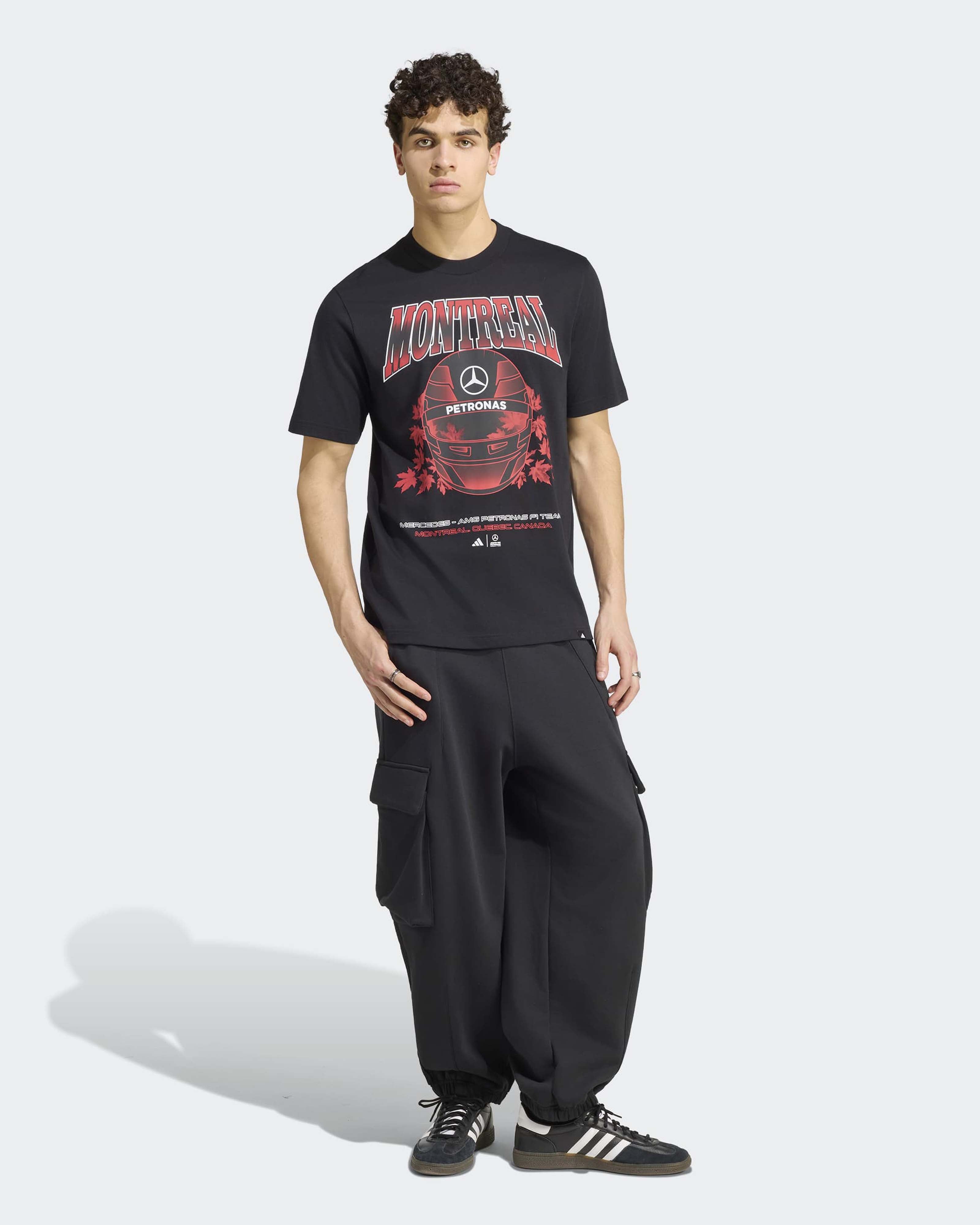 Mens Montreal Graphic T-shirt Black