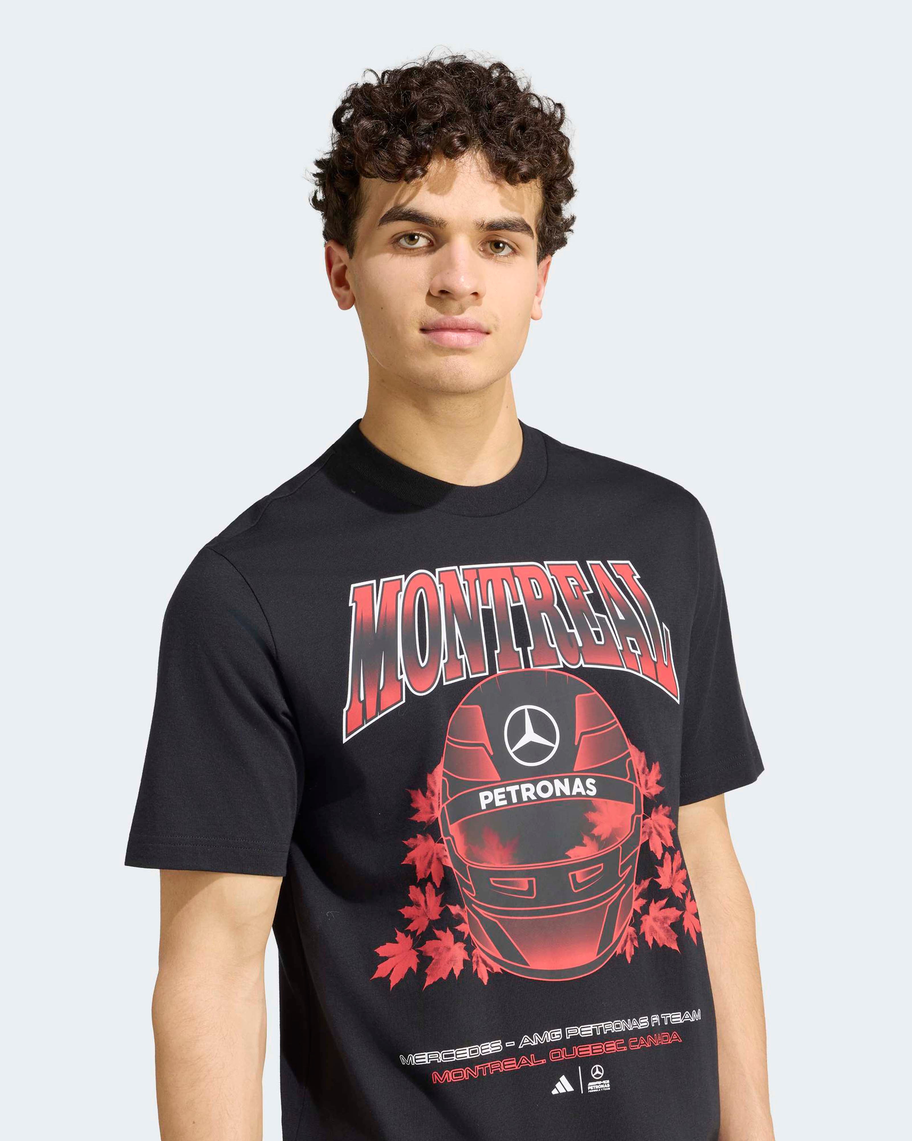 Mens Montreal Graphic T-shirt Black