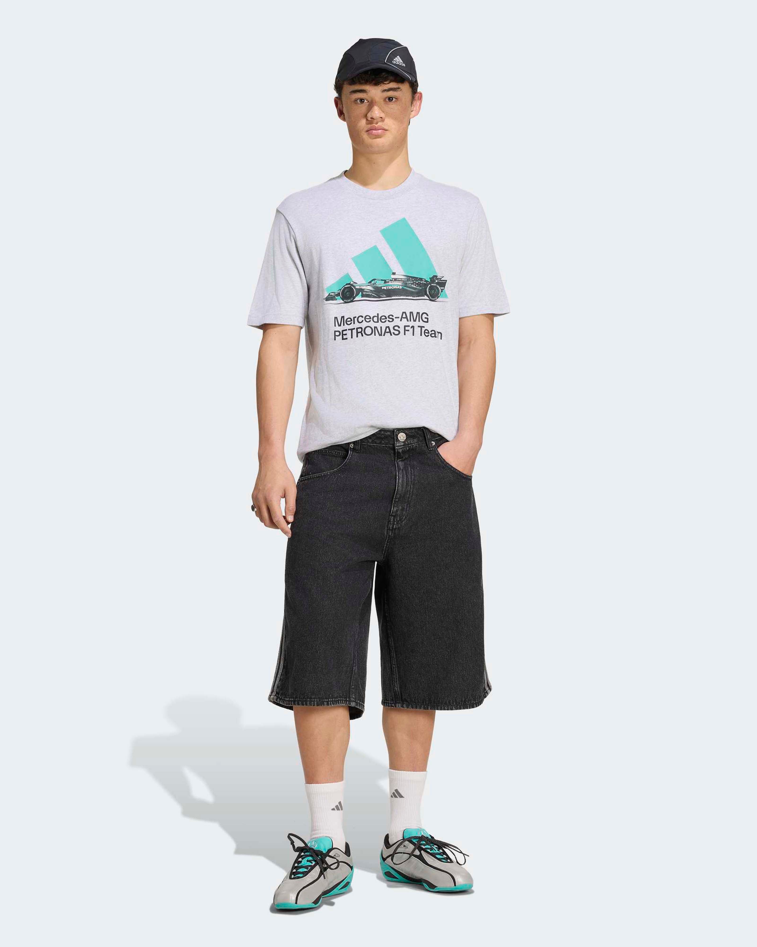 Mens Graphic T-shirt Grey