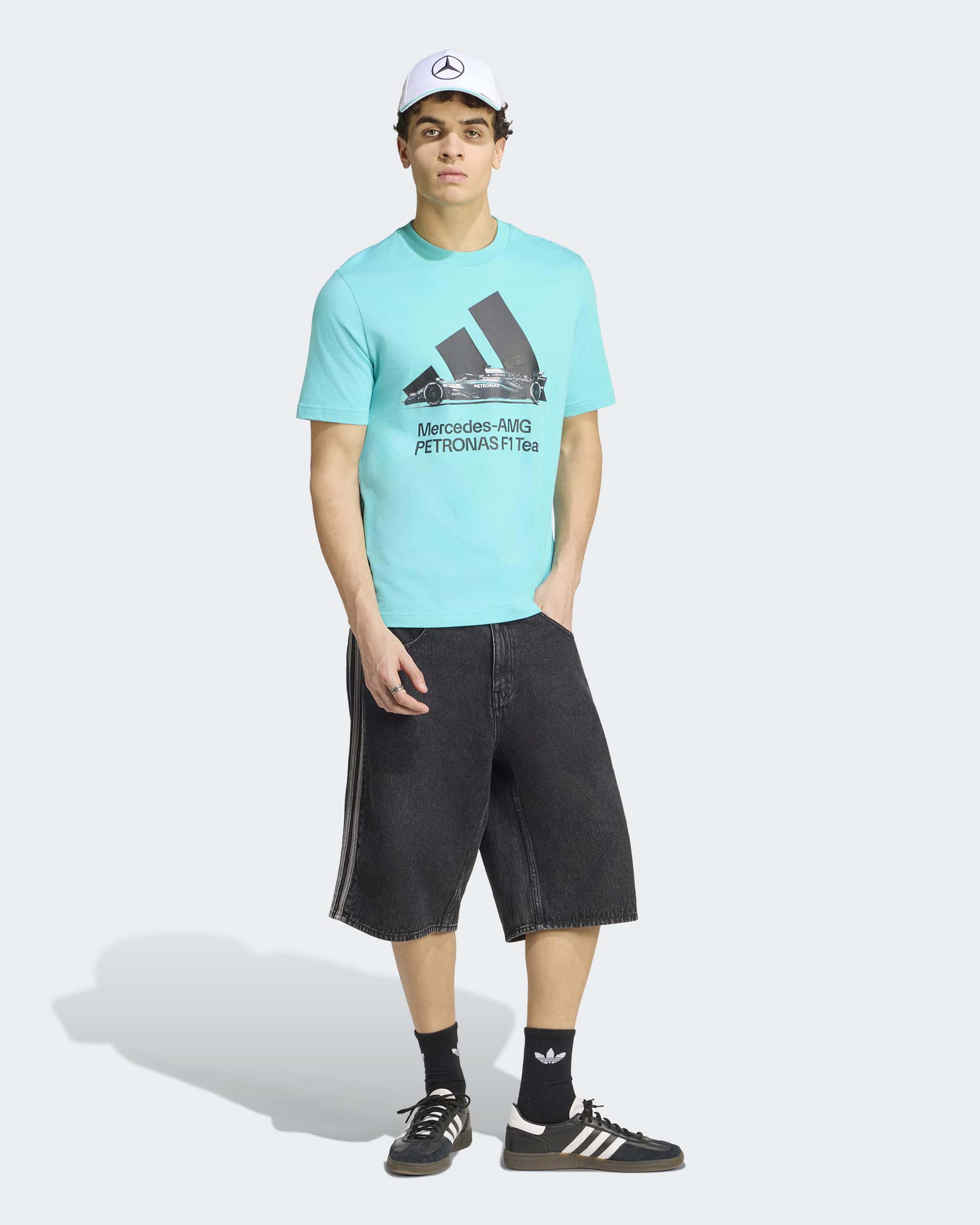 Mens Graphic T-shirt Teal