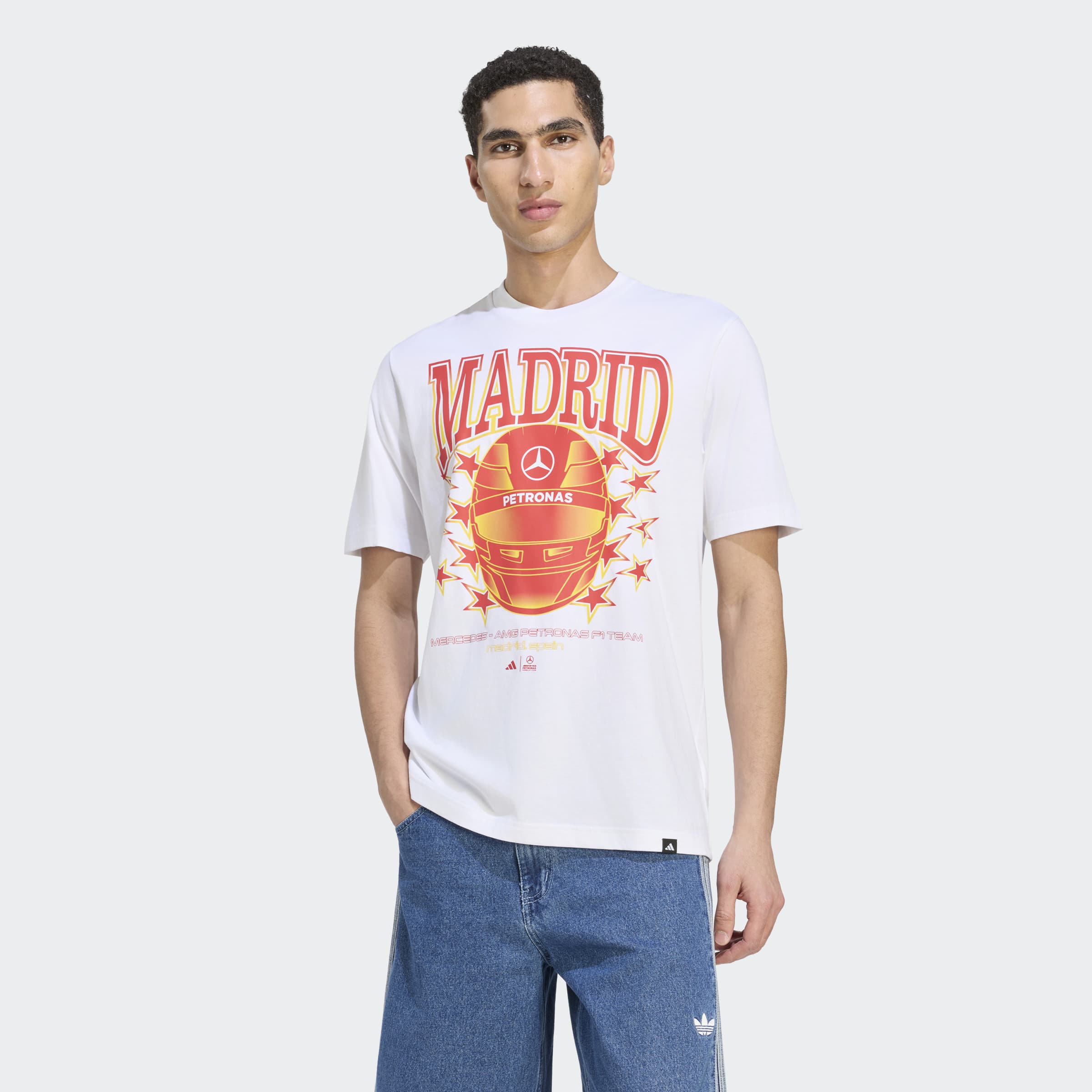 Mens Madrid T-shirt White