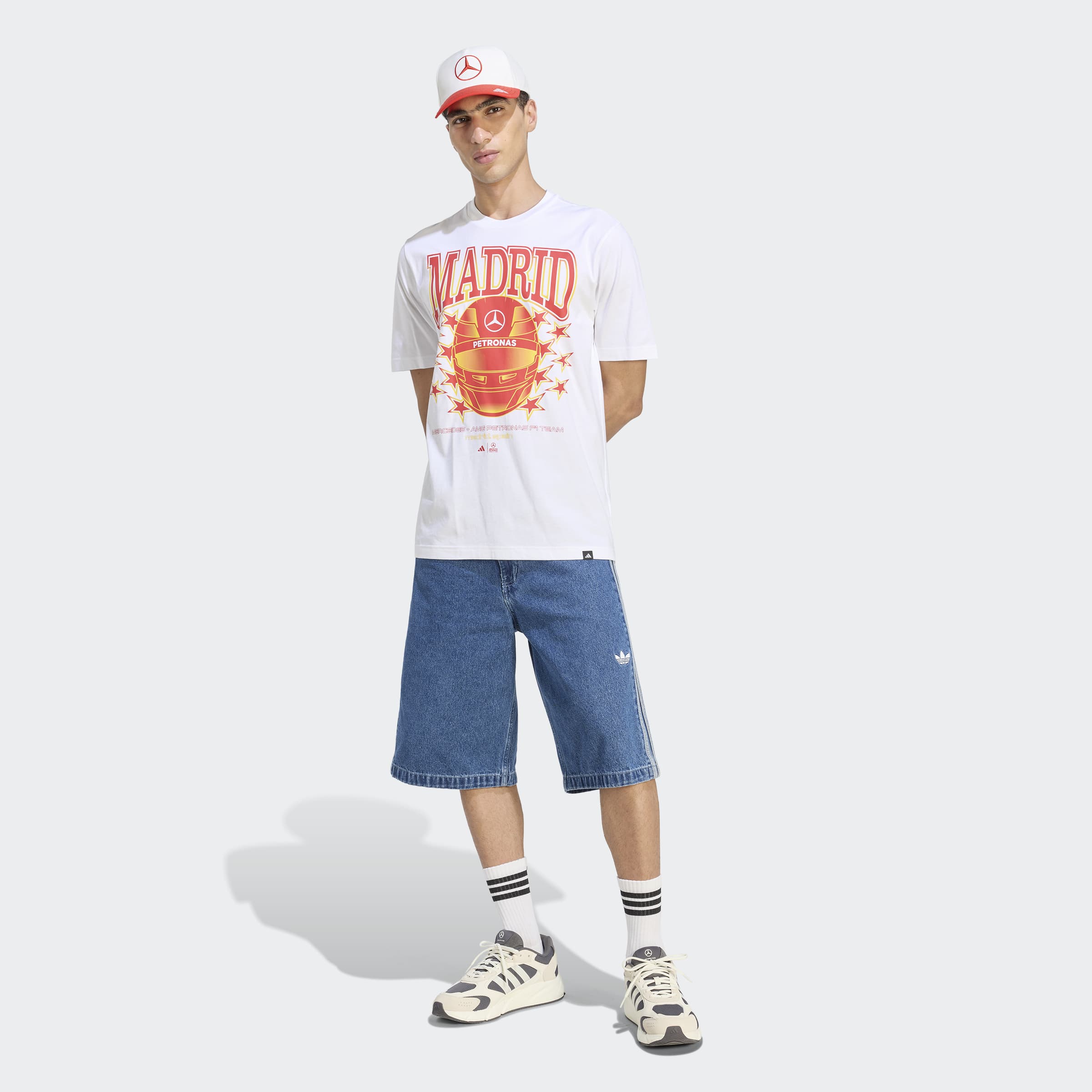 Mens Madrid T-shirt White
