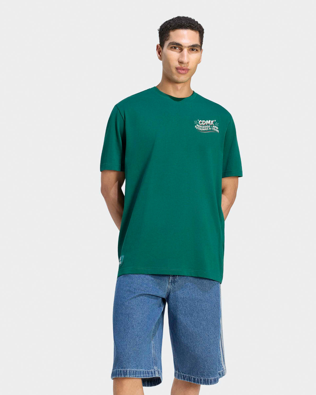 Mens Mexico City T-shirt Green