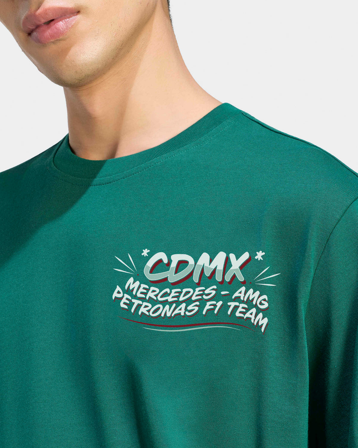 Mens Mexico City T-shirt Green