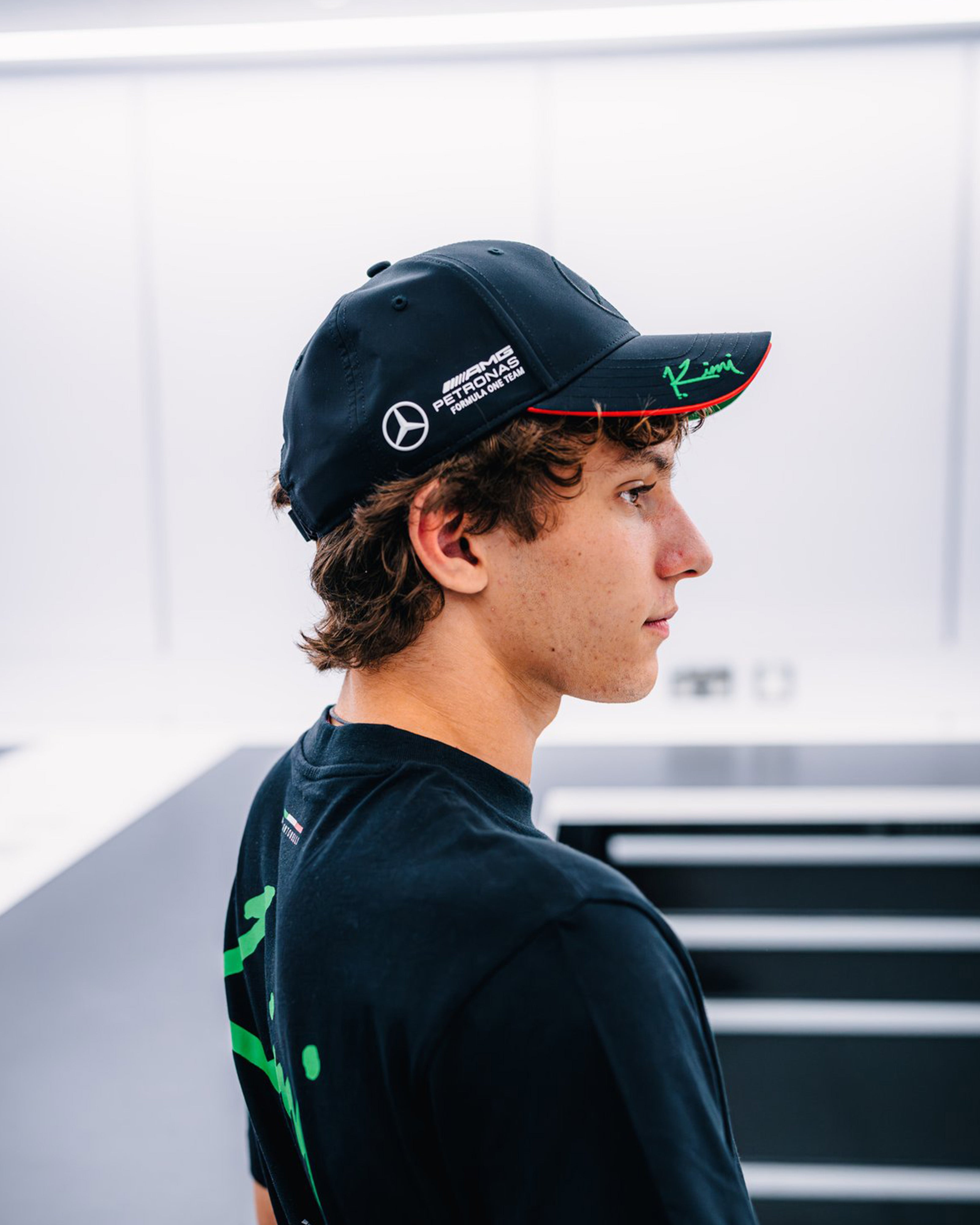 2025 Kimi Antonelli Special Edition Monza Cap Black