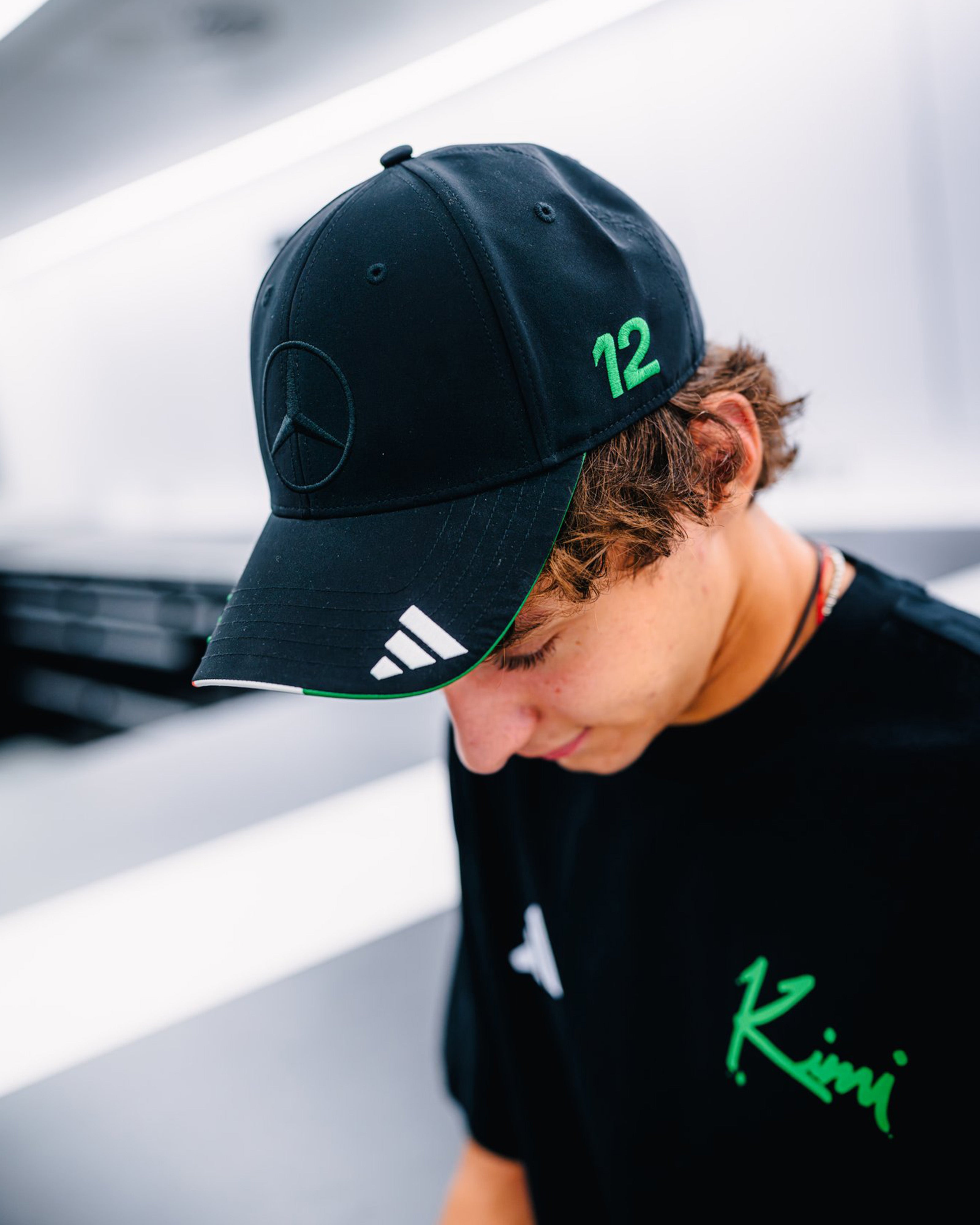 2025 Kimi Antonelli Special Edition Monza Cap Black
