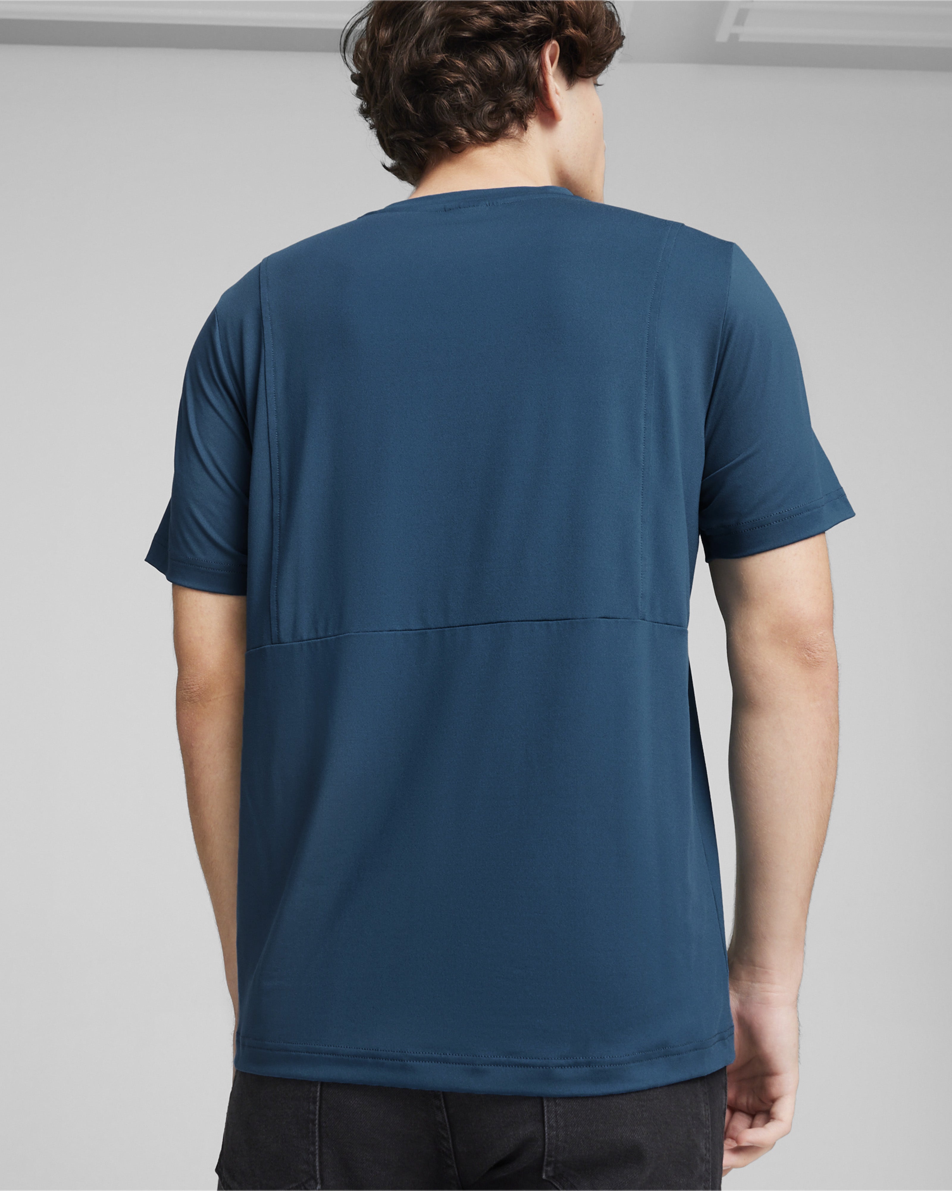 Mens Puma Cloudspun Tee Blue | Official Mercedes-AMG PETRONAS F1